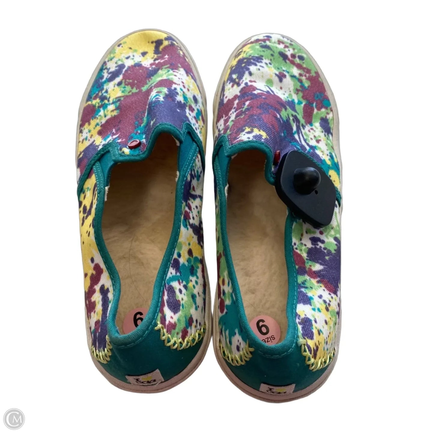 Shoes Designer By Ugg In Blue & Purple, Size: 9