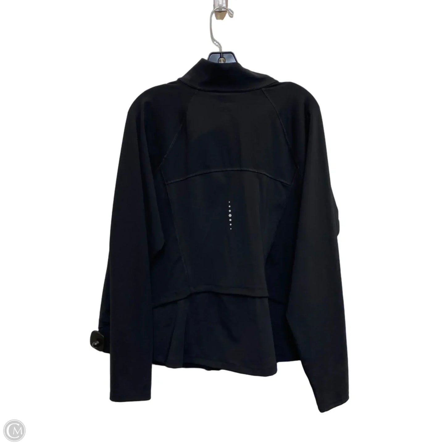 Athletic Jacket By Tek Gear In Black, Size: 1x