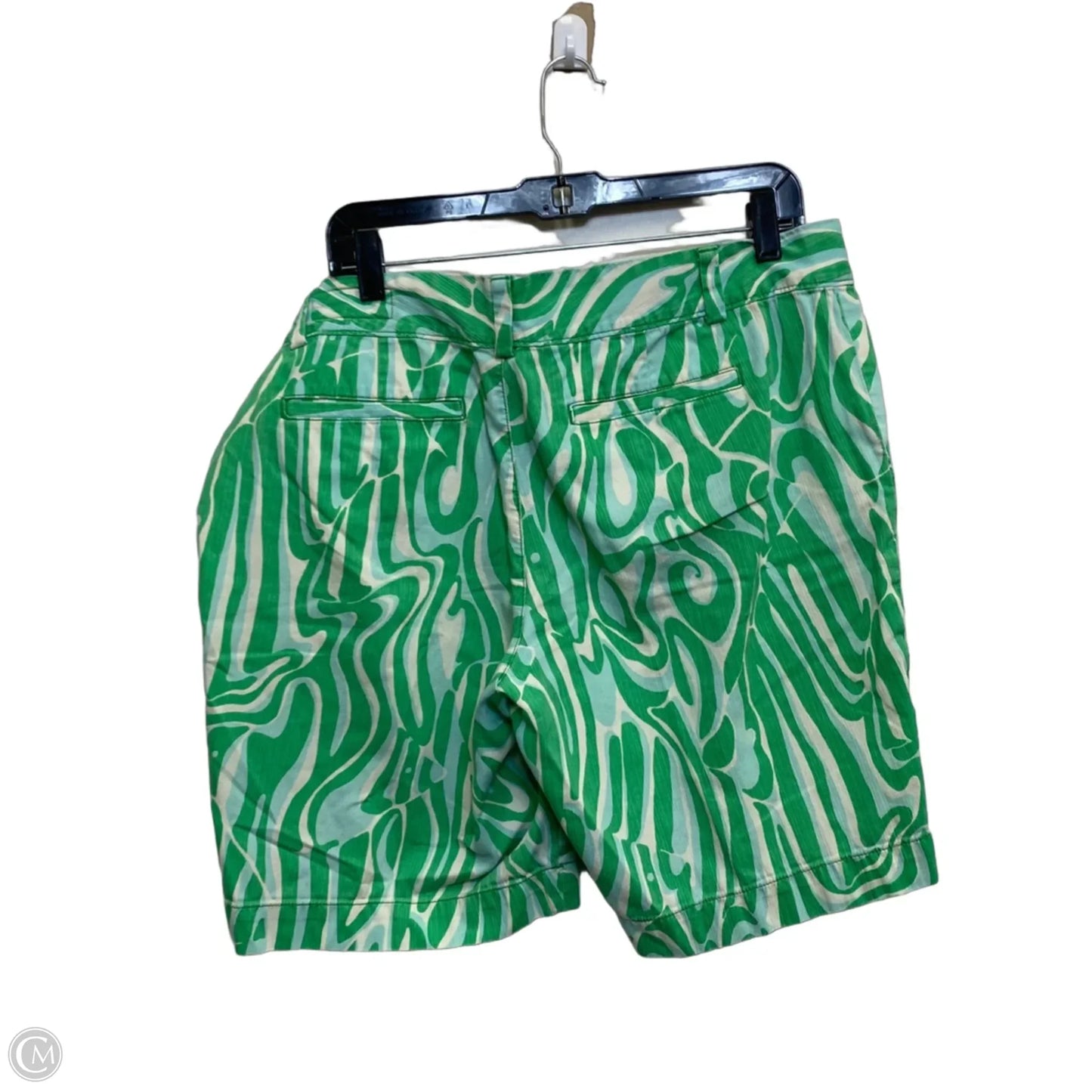Shortalls Designer By Lilly Pulitzer In Green, Size: 14