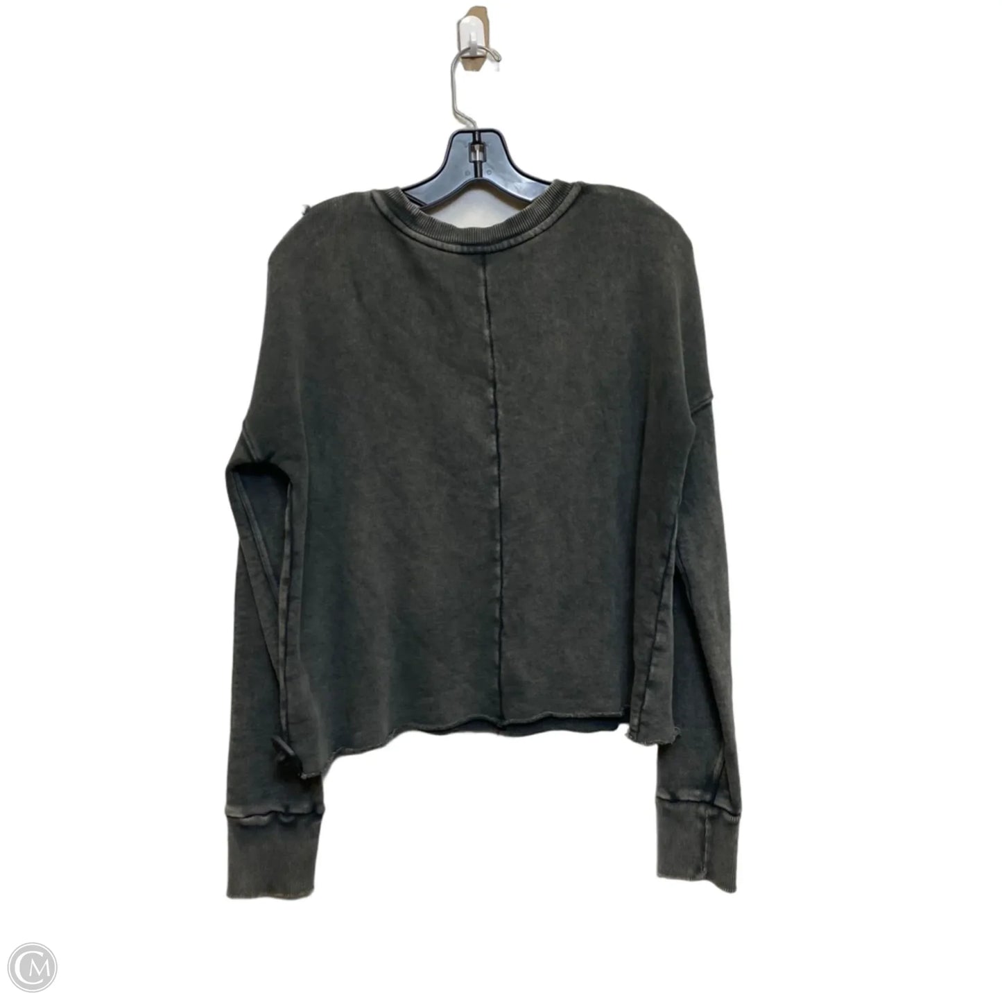 Top Long Sleeve By Free People In Grey, Size: S