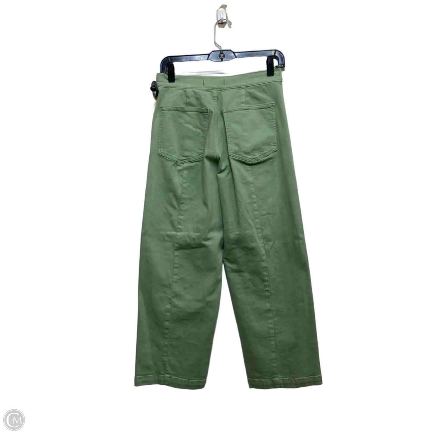 Jeans Wide Leg By Madewell In Green, Size: 4