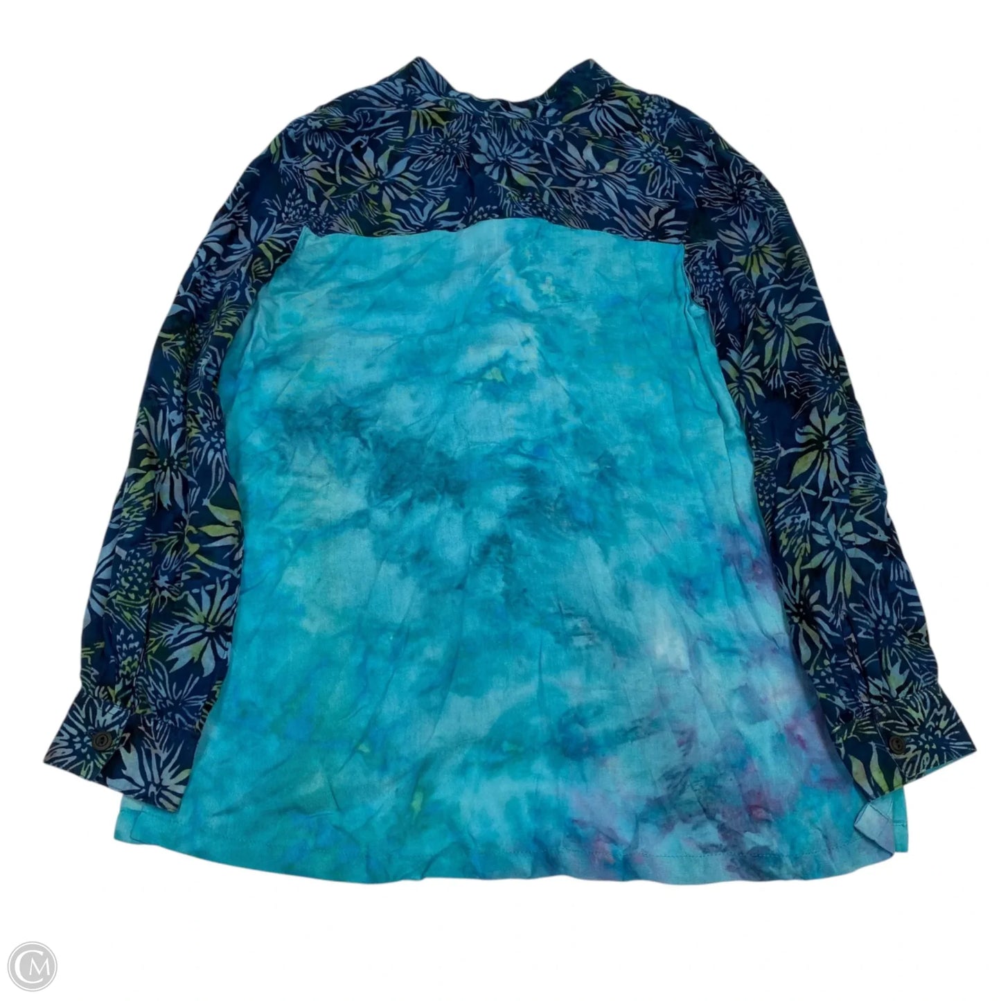 Top Long Sleeve By Soft Surroundings In Blue, Size: Xs