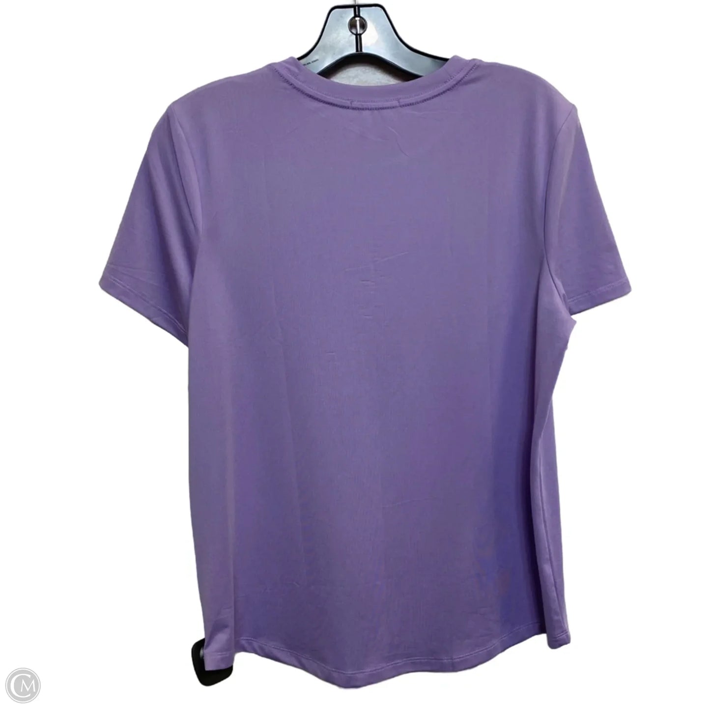 Athletic Top Short Sleeve By Pinspark In Purple, Size: M