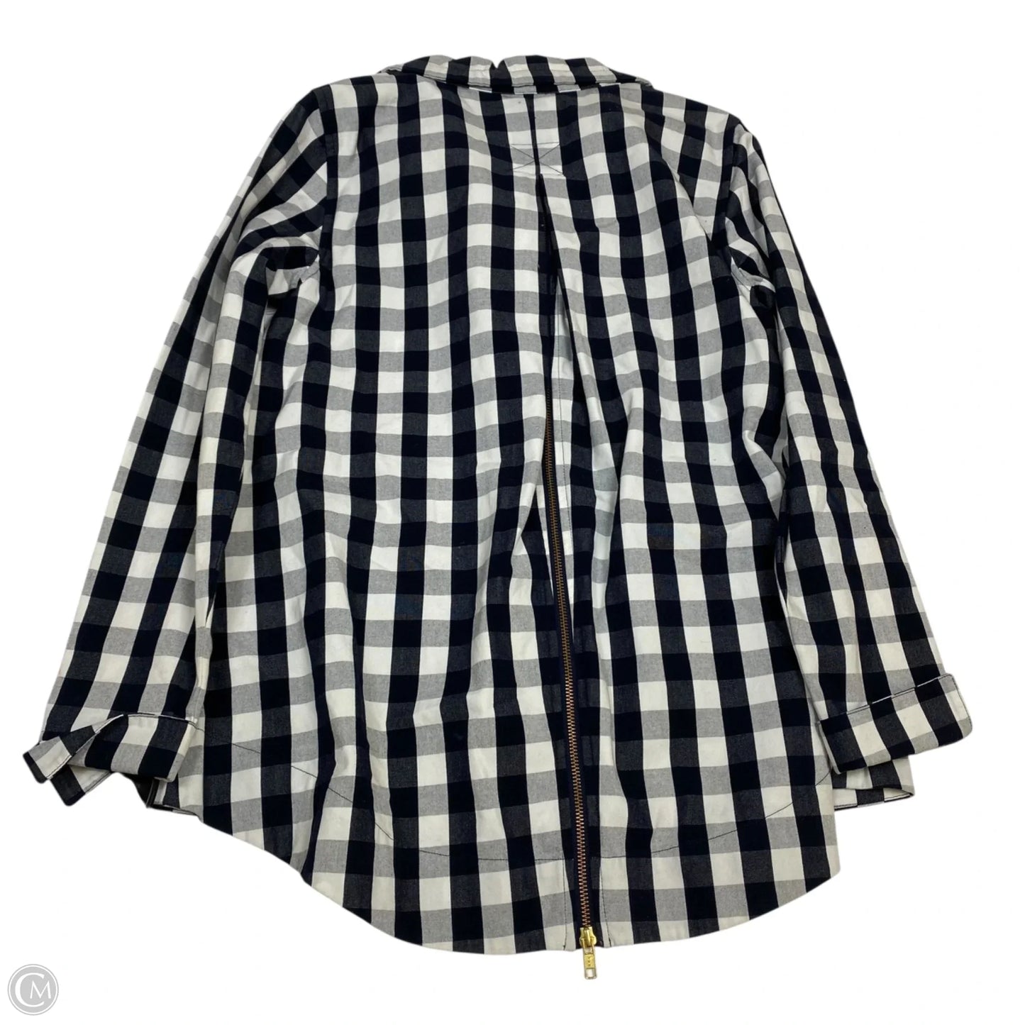Jacket Other By Crown And Ivy In Blue & White, Size: S