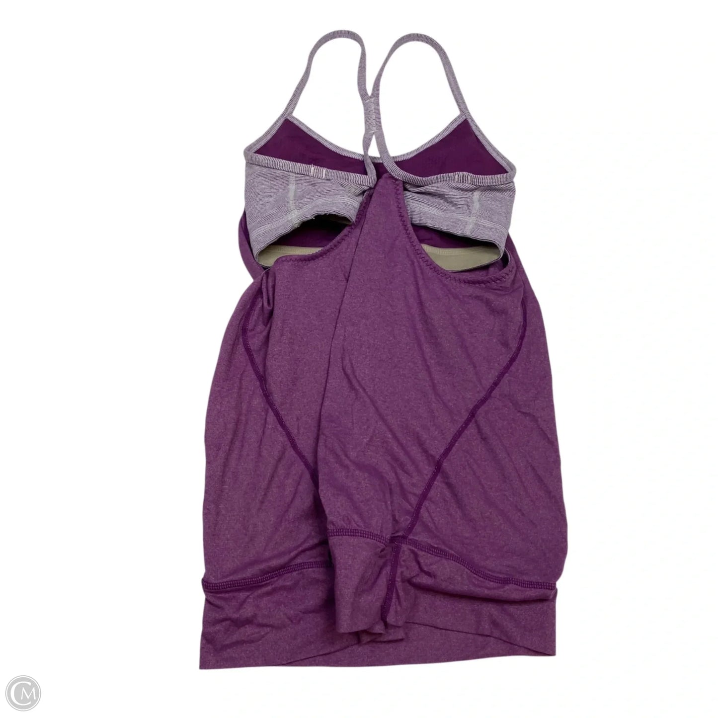 Athletic Tank Top Designer By Lululemon In Purple, Size: S