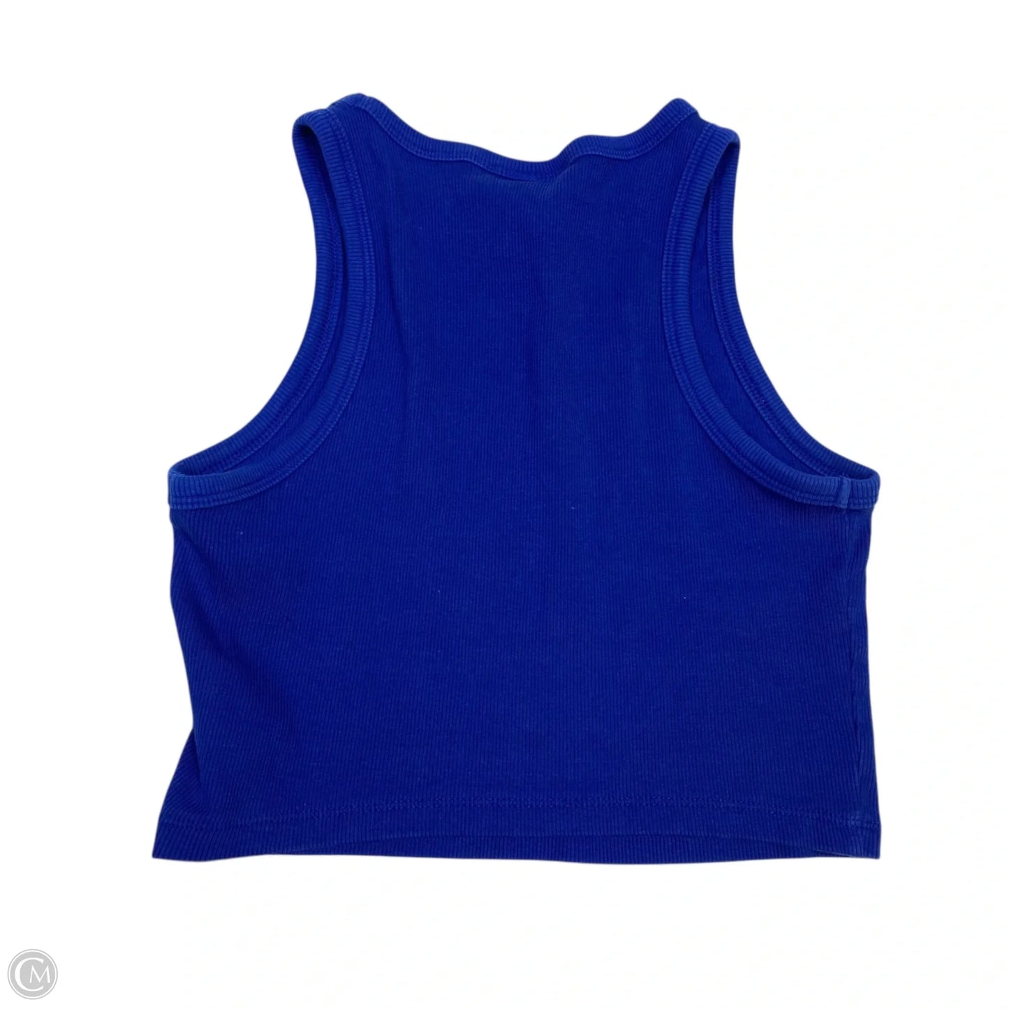 Top Sleeveless Basic By H&m In Blue, Size: M