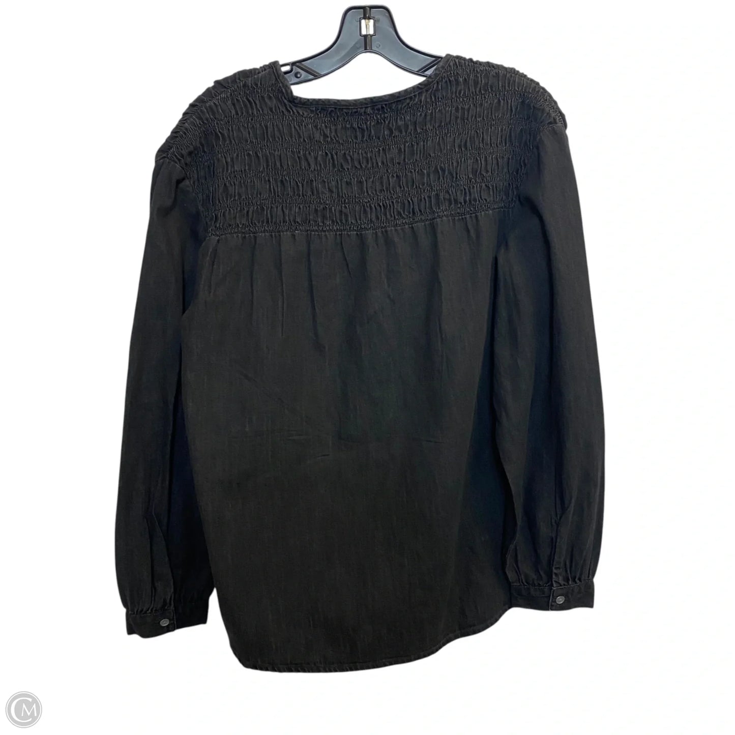 Top Long Sleeve By Time And Tru In Grey, Size: S