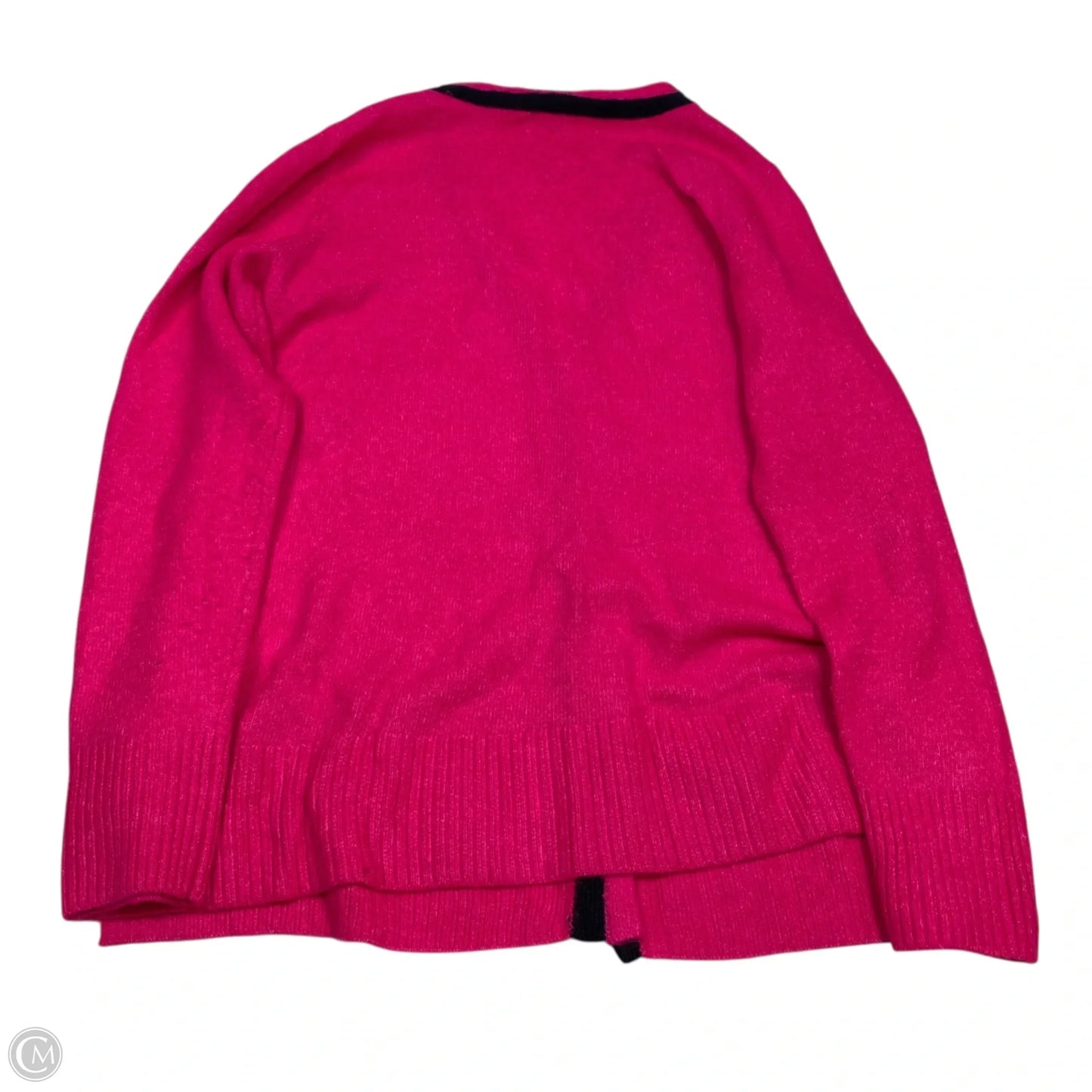 Sweater Cardigan By Crown And Ivy In Pink, Size: L