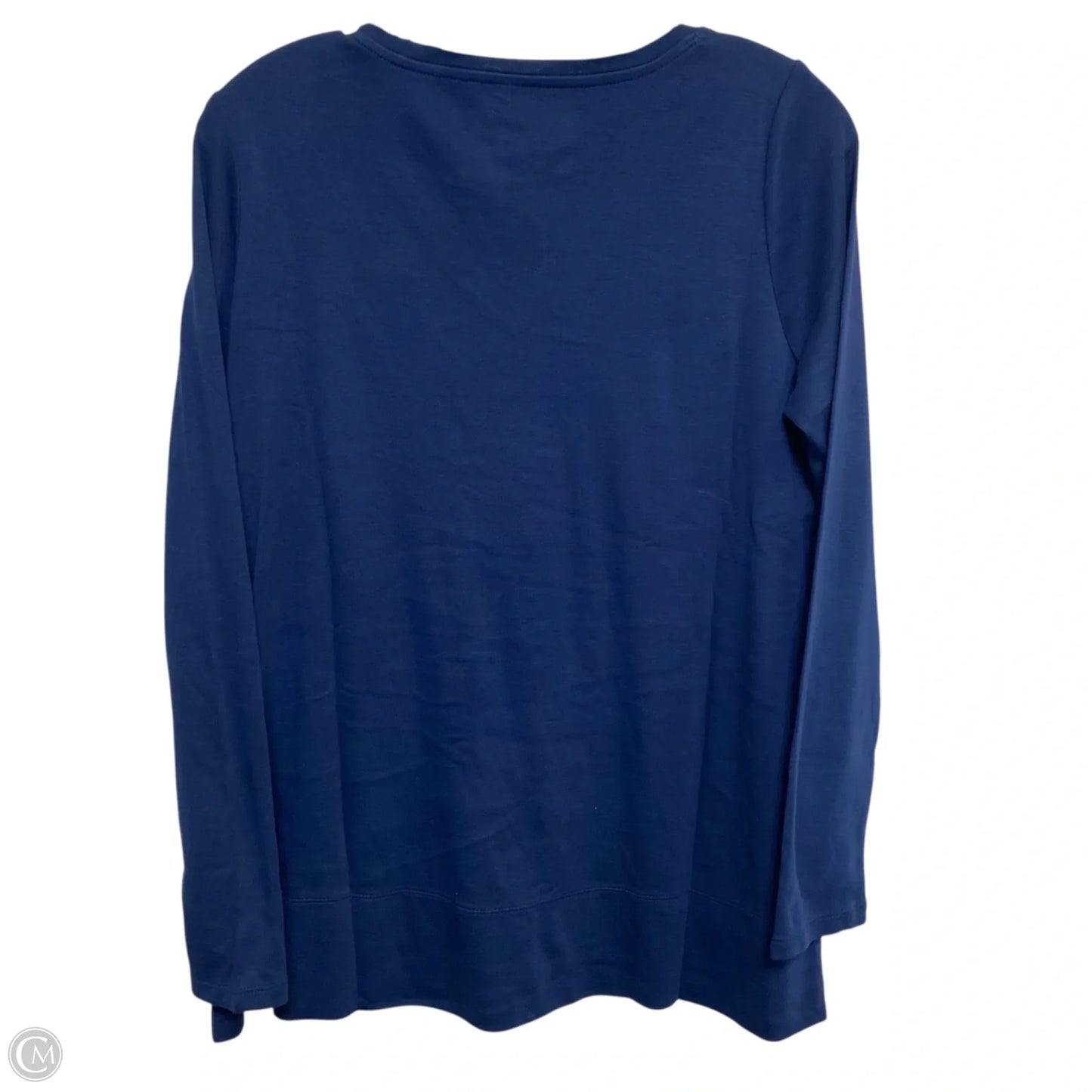 Top Long Sleeve Basic By J. Jill In Navy, Size: M