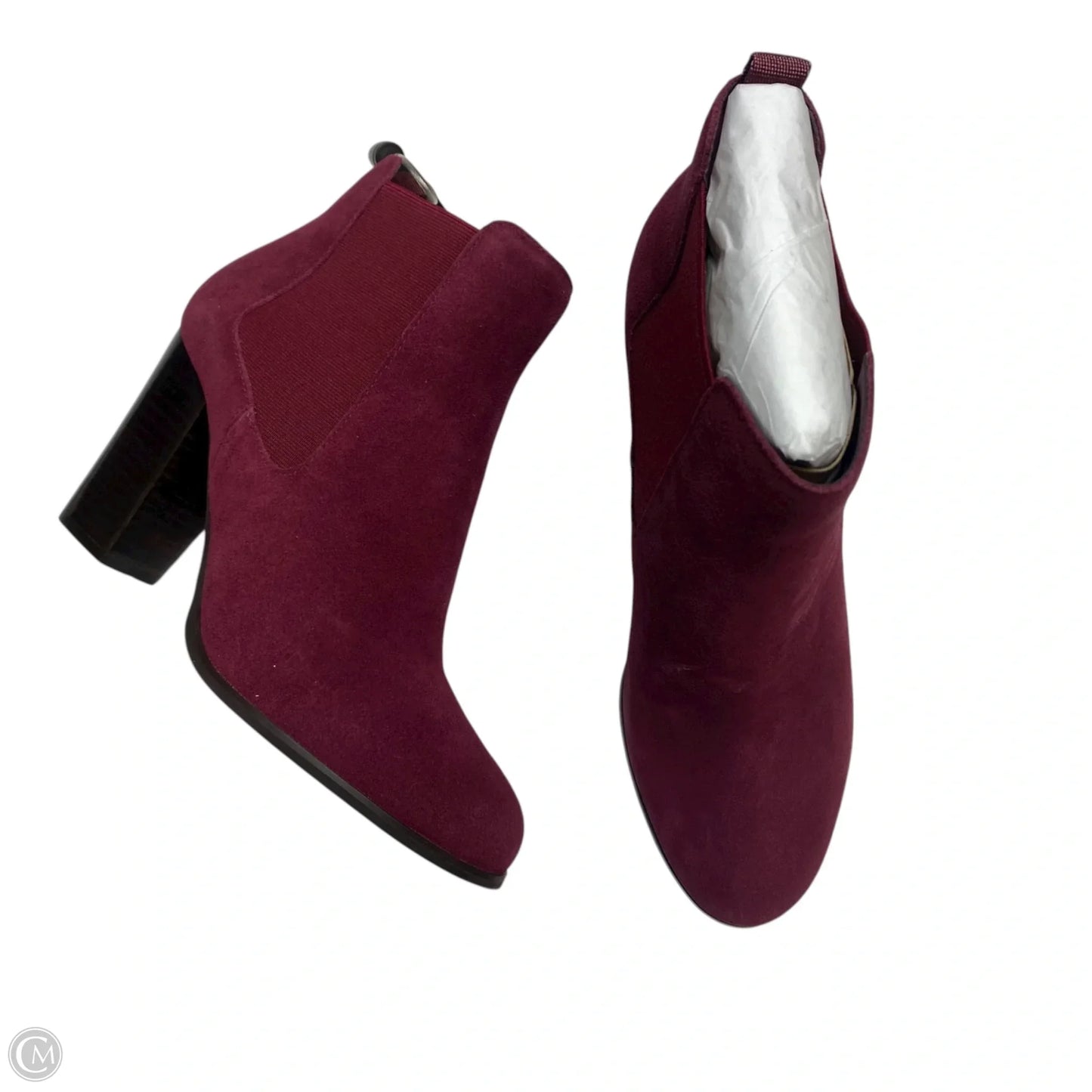 Boots Ankle Heels By Michael By Michael Kors In Red, Size: 8.5