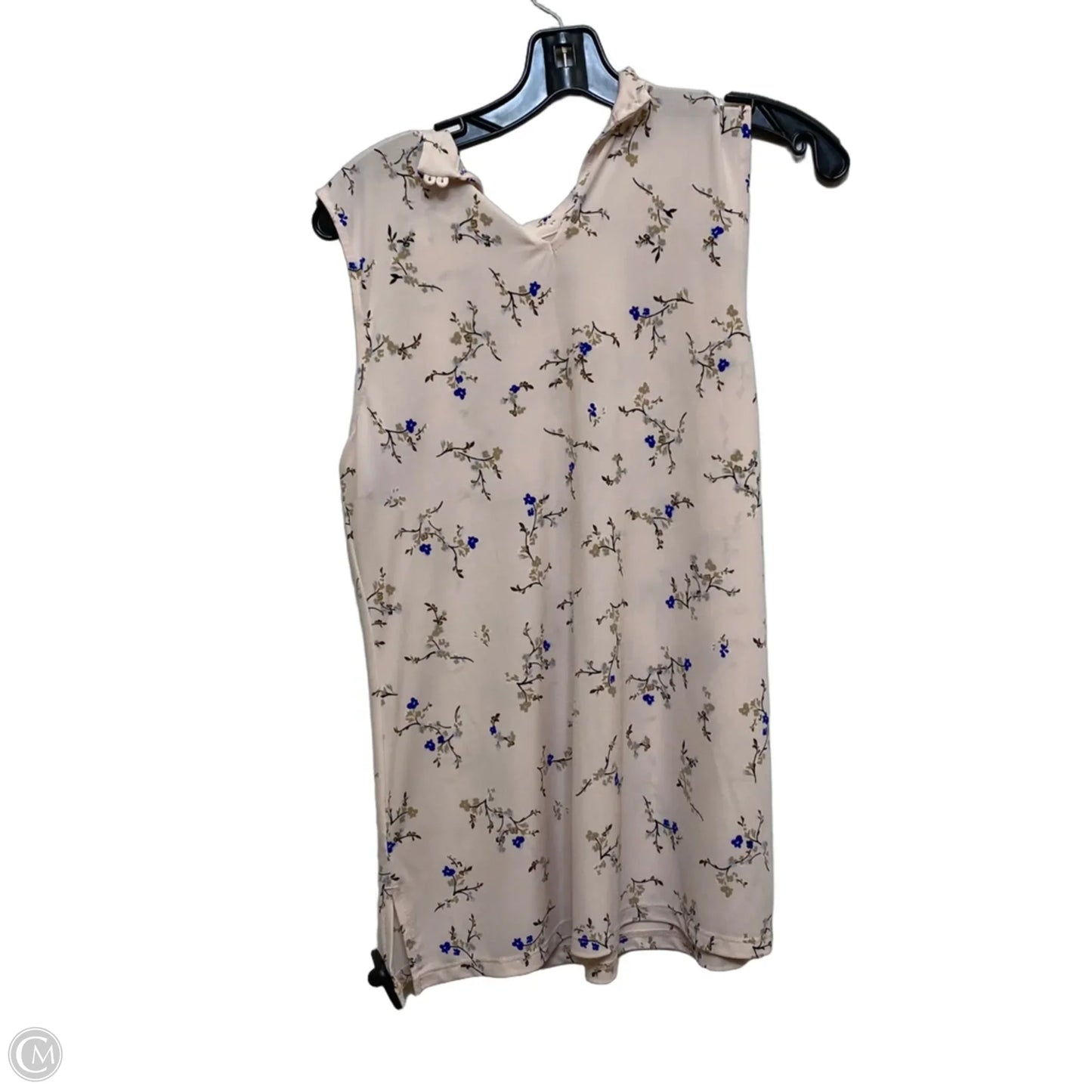 Top Sleeveless By Ann Taylor In Pink, Size: S