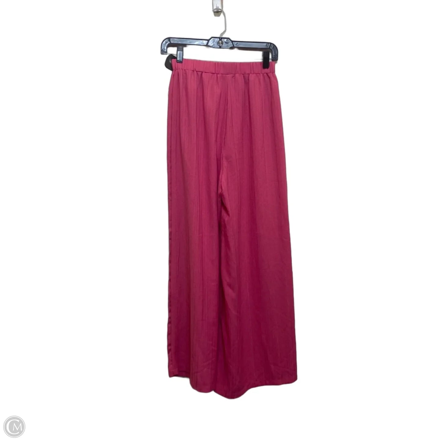 Pants Wide Leg By Shein In Pink, Size: S