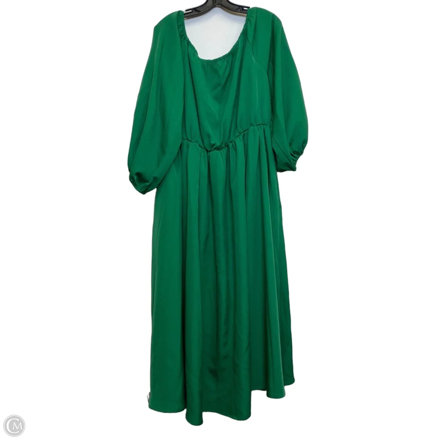 Dress Casual Maxi By Clothes Mentor In Green, Size: 2x