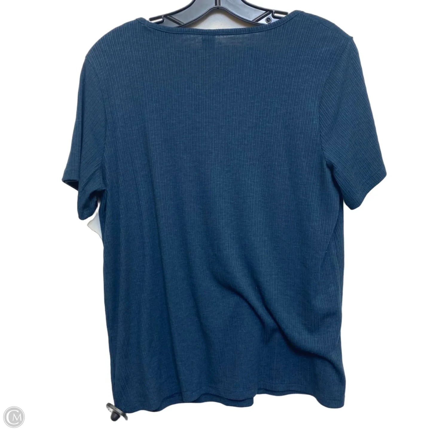 Top Short Sleeve By Old Navy In Blue, Size: M