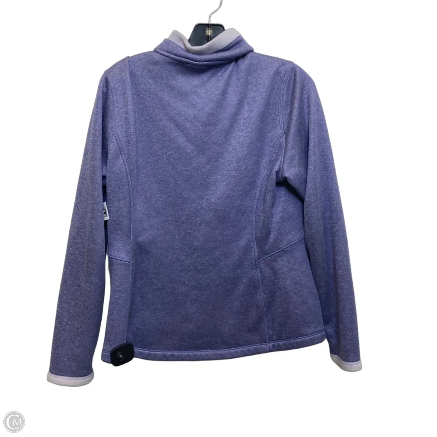 Athletic Jacket By The North Face In Purple, Size: L