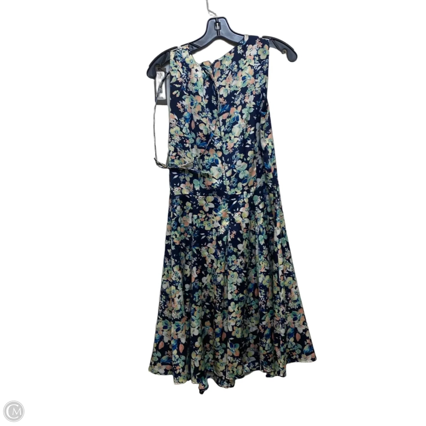 Dress Party Short By New York And Co In Blue & Green, Size: M