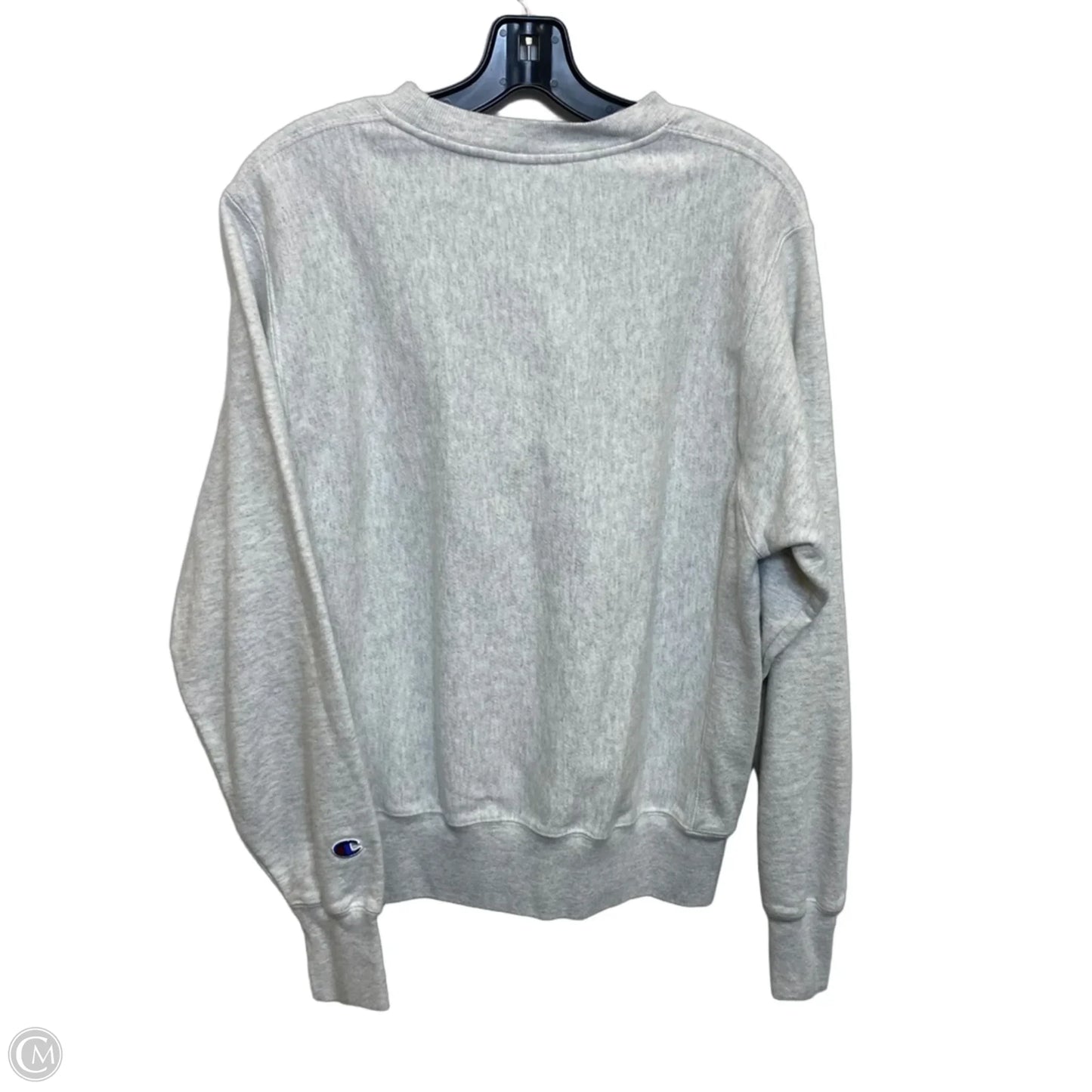 Sweatshirt Crewneck By Champion In Grey, Size: S