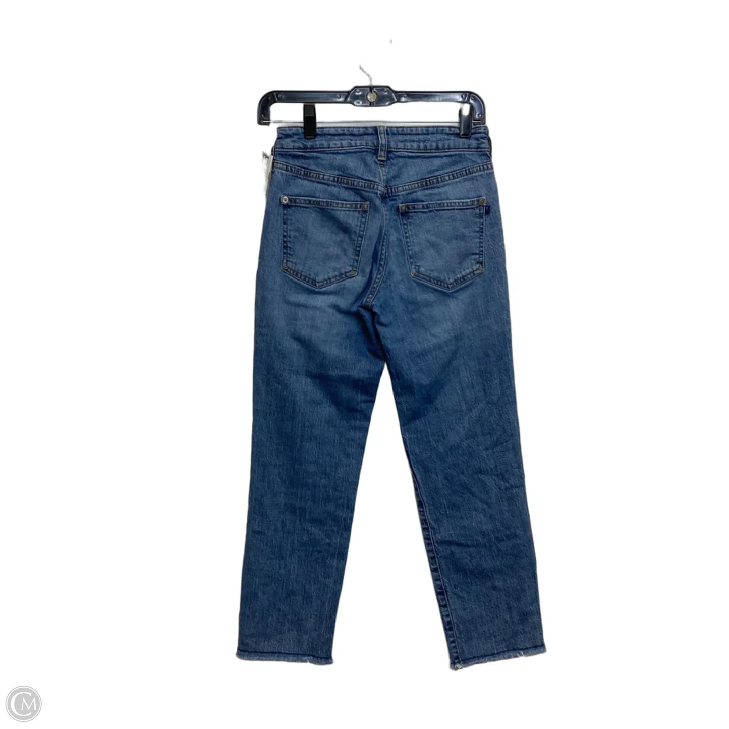 Jeans Straight By Pilcro In Blue Denim, Size: 0p