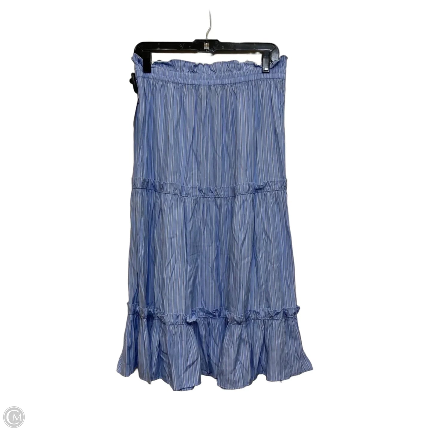 Skirt Designer By Tuckernuck In Blue & White, Size: M