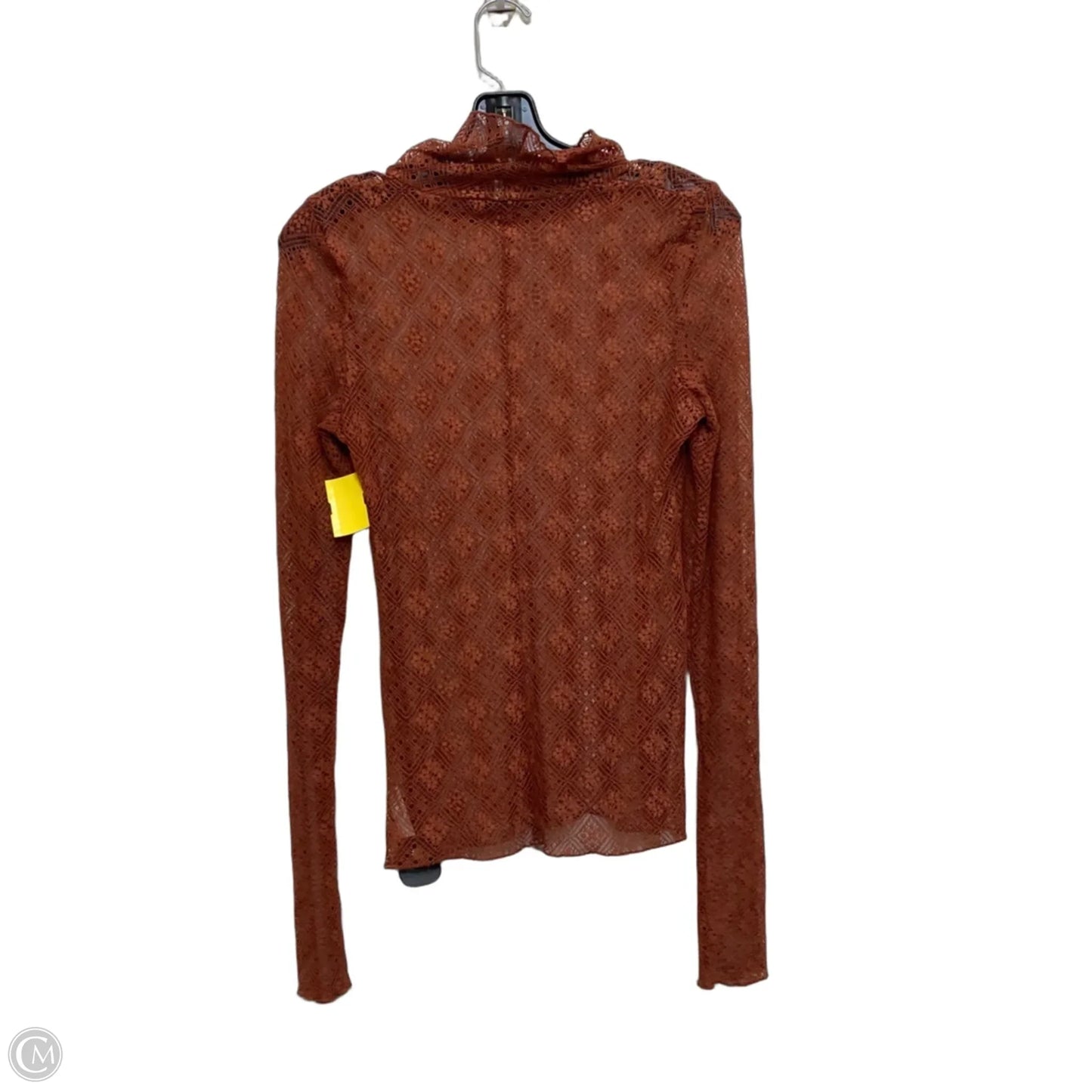 Top Long Sleeve By Free People In Red, Size: M