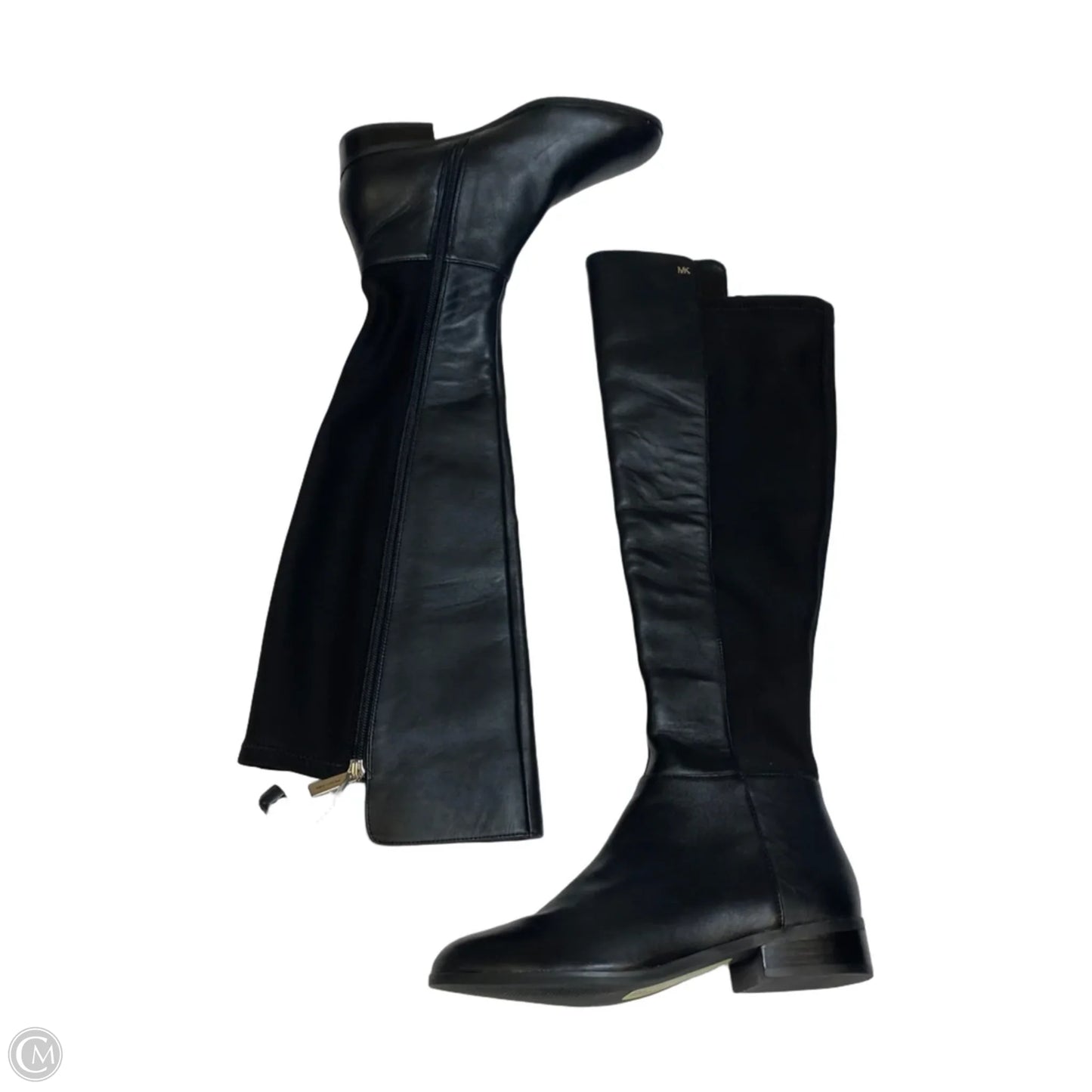 Boots Knee Flats By Michael By Michael Kors In Black, Size: 5.5