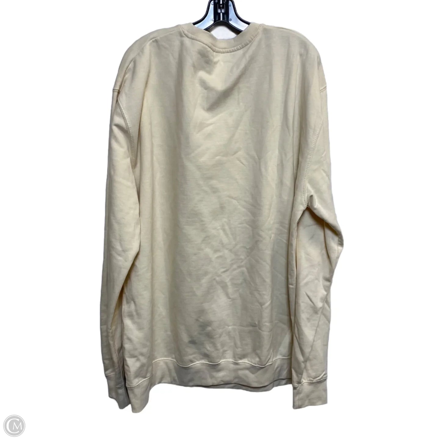 Sweatshirt Crewneck By Girl Tribe Co In Cream, Size: 3x