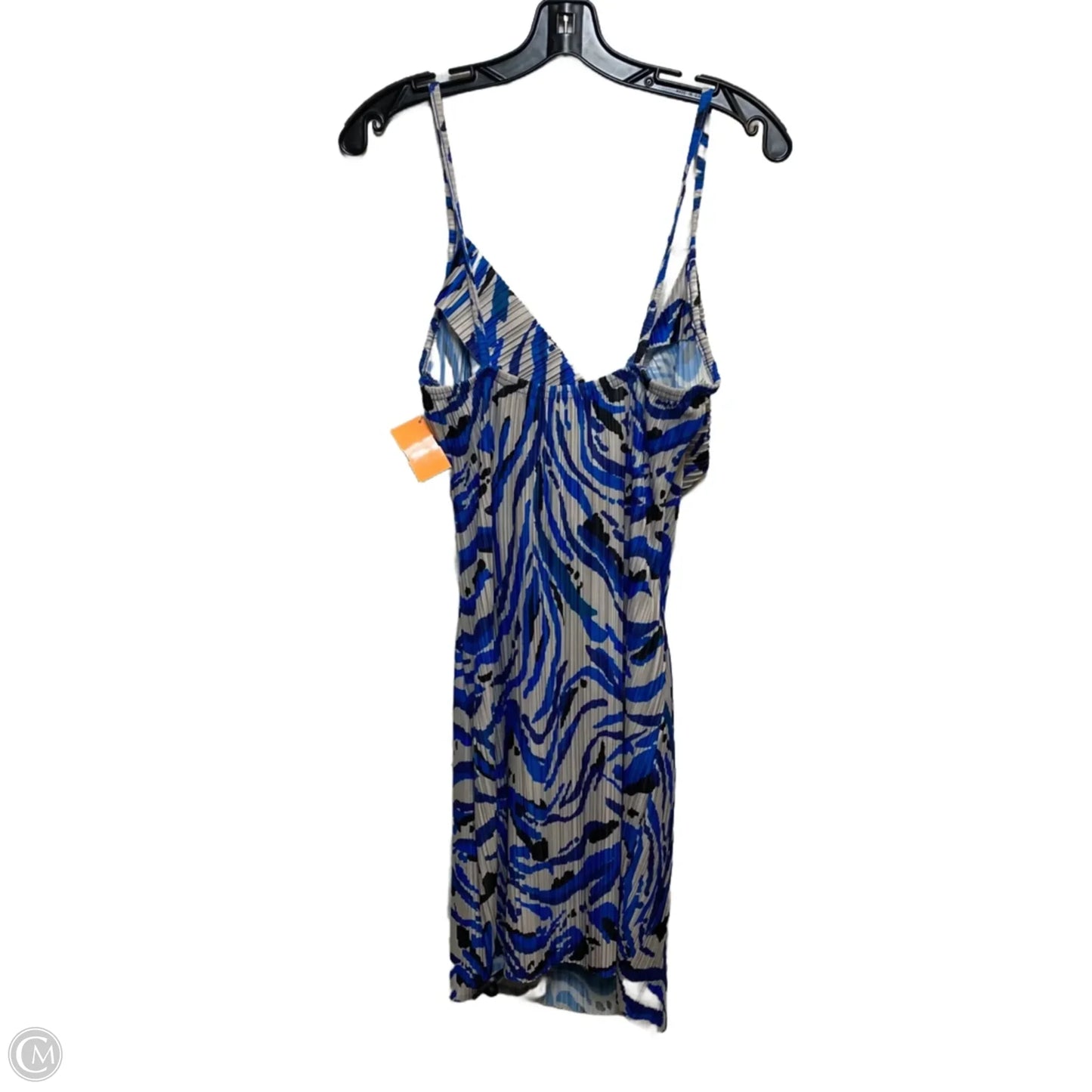 Dress Casual Short By Pretty Little Thing In Blue, Size: 14