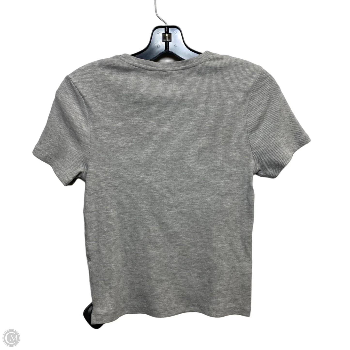 Top Short Sleeve By Divided In Grey, Size: Medium