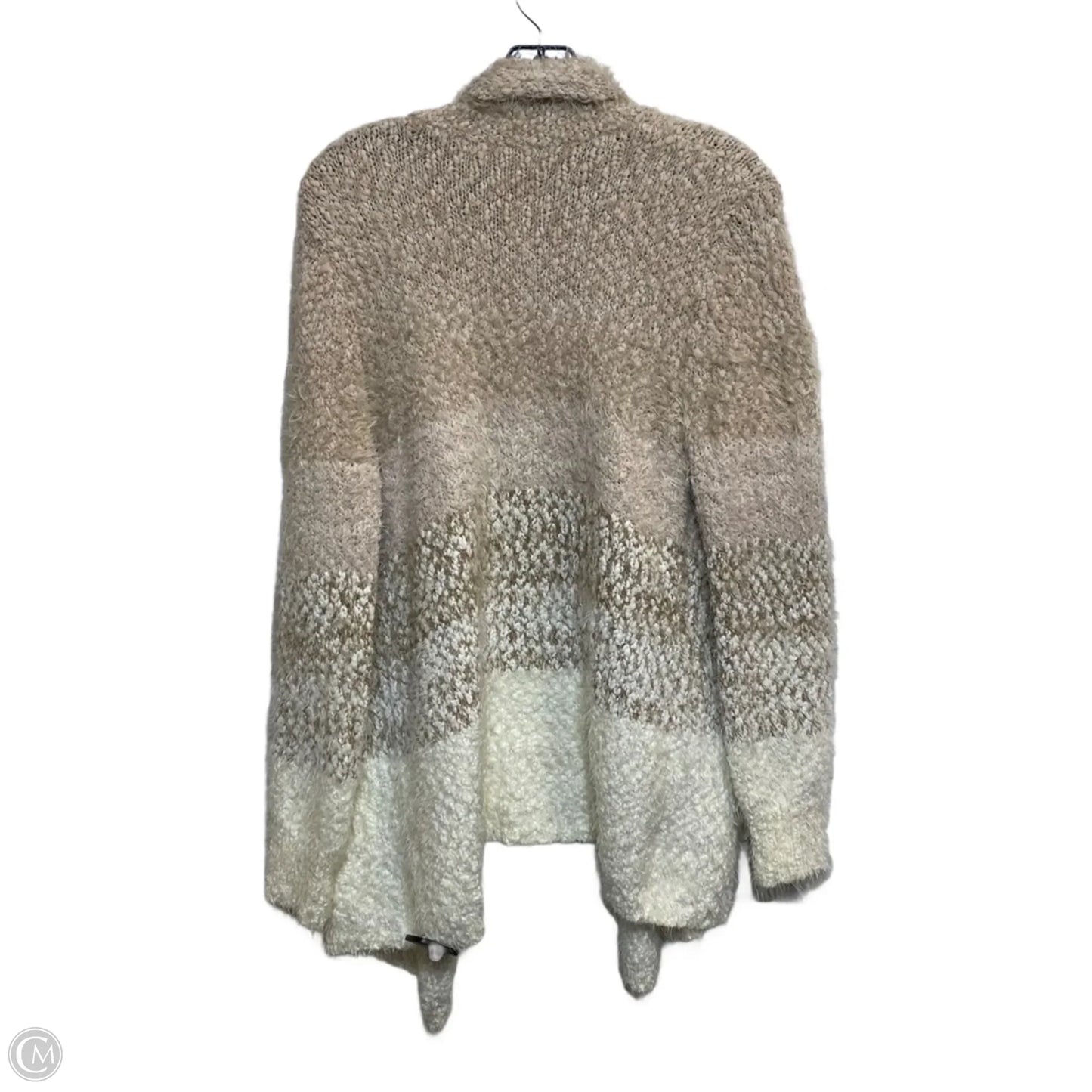 Sweater Cardigan By Cupio In Cream, Size: L