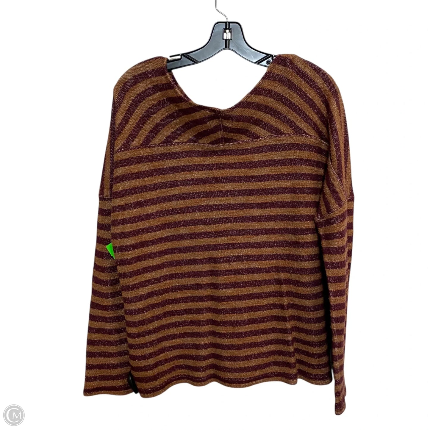 Top Long Sleeve By Lucky Brand In Brown, Size: M