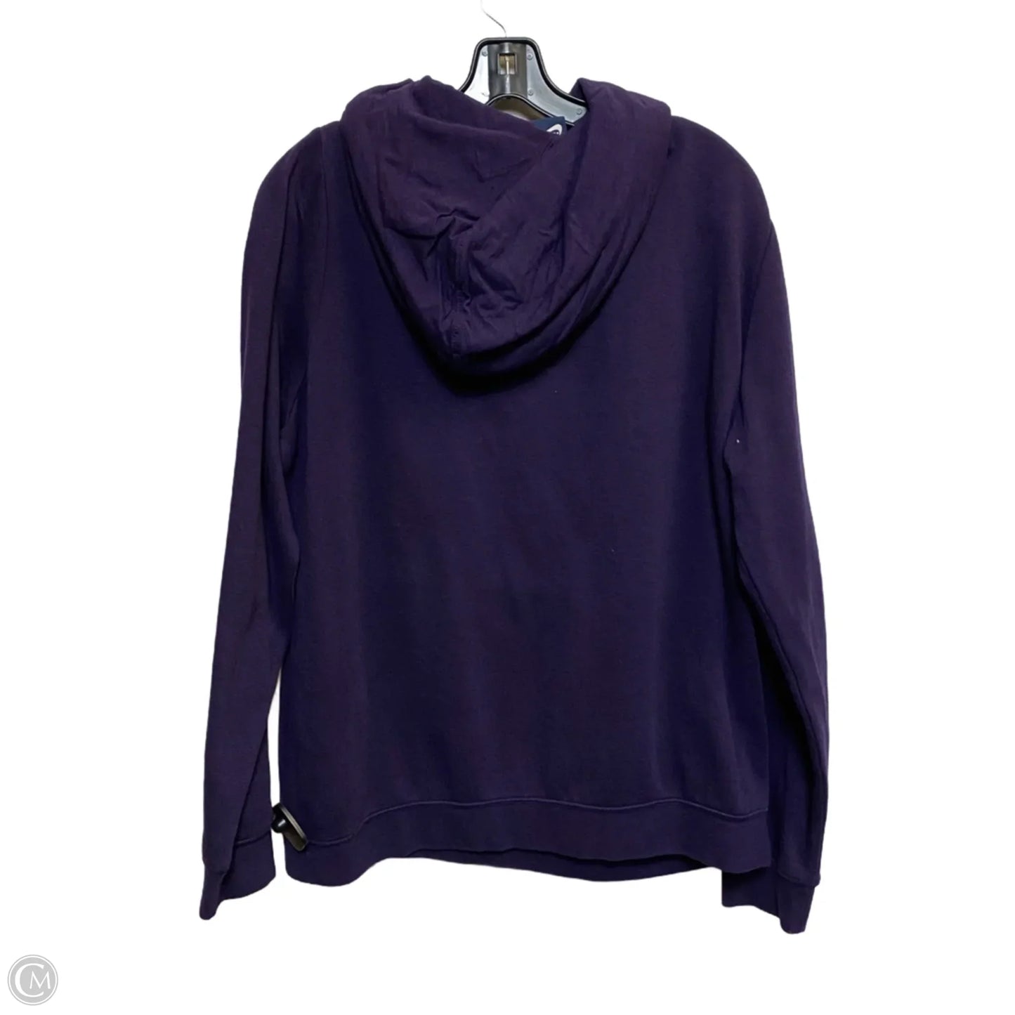 Sweatshirt Hoodie By Nike In Purple, Size: Xl