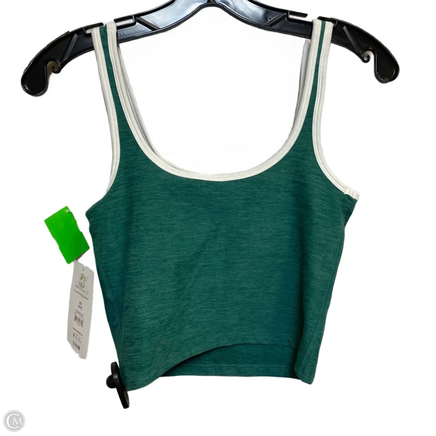 Athletic Tank Top By Athletic Works In Green, Size: Xs