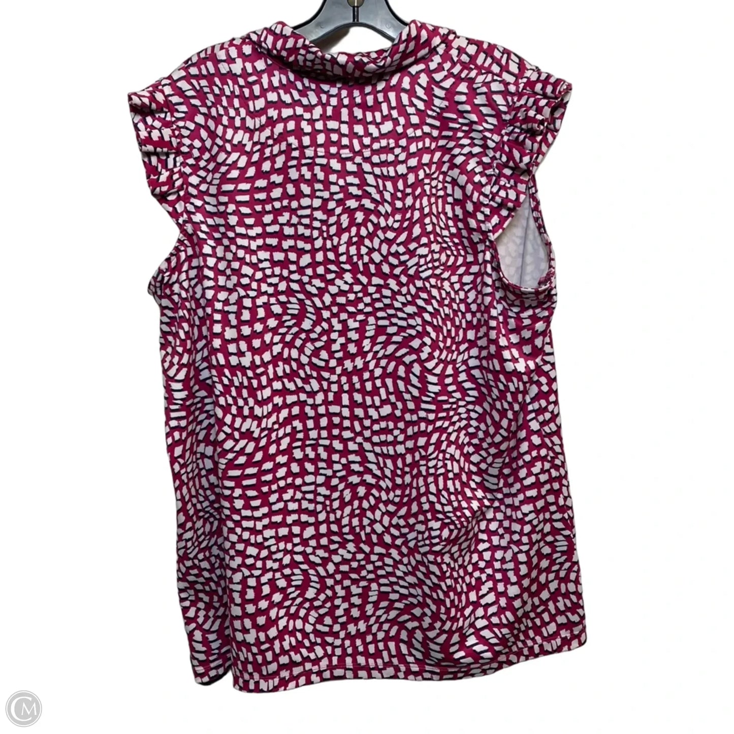 Top Sleeveless By Chicos In Pink, Size: Xl