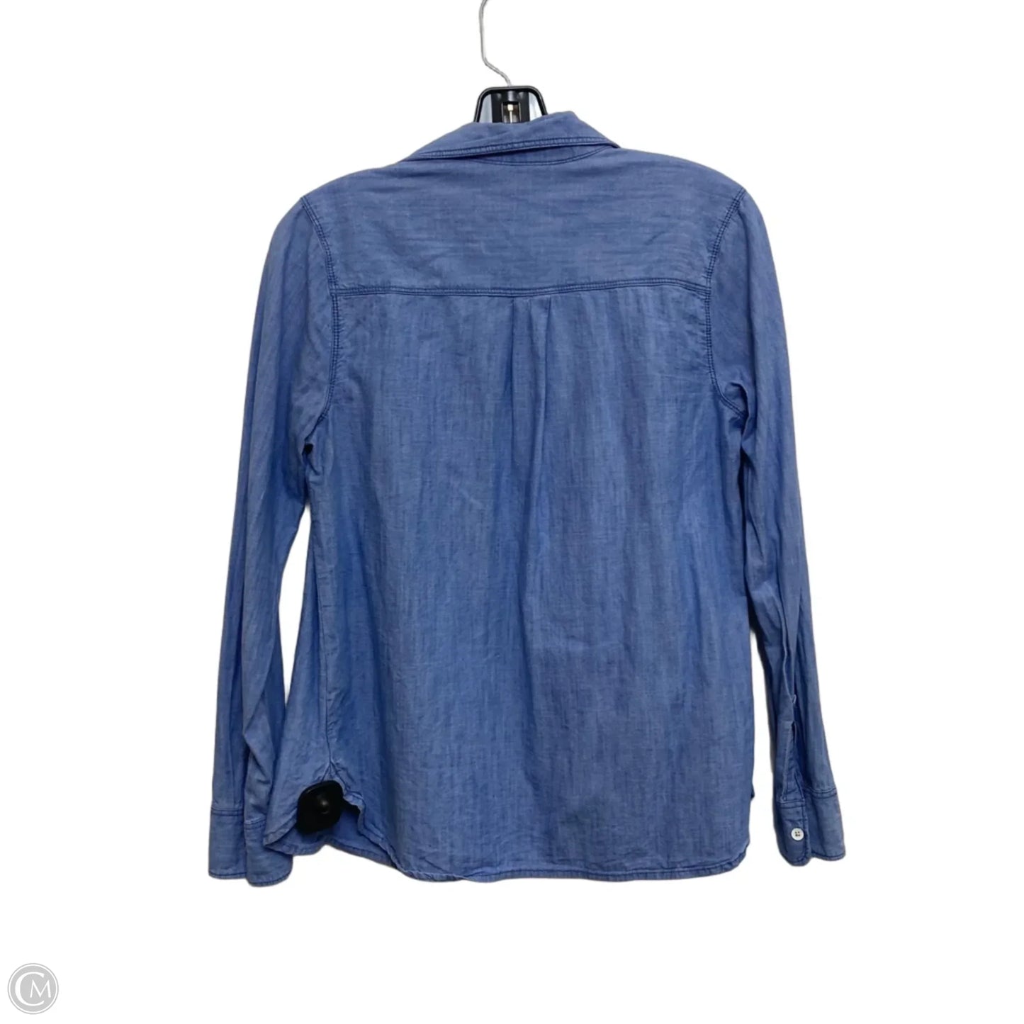 Top Long Sleeve By Old Navy In Blue, Size: S
