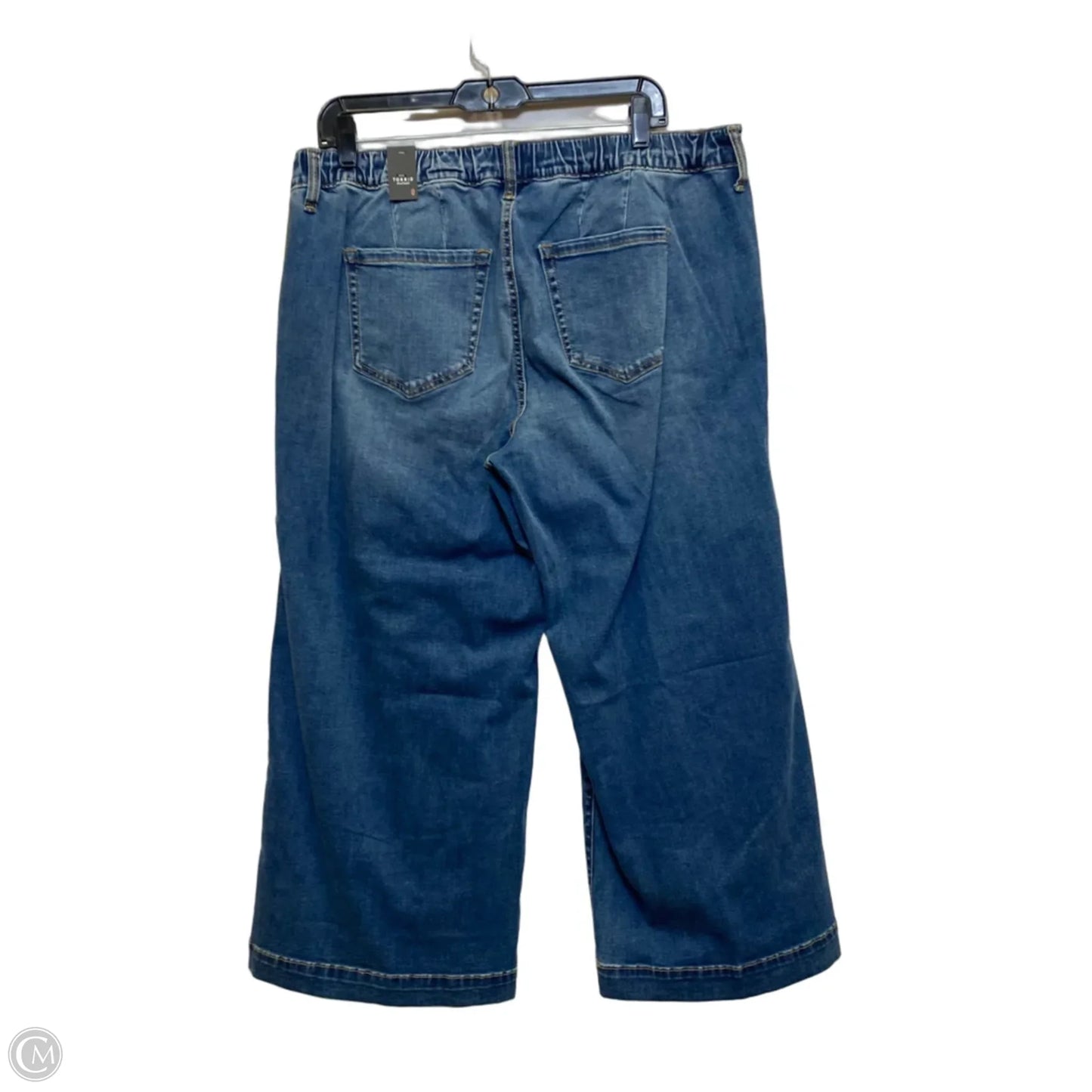 Jeans Wide Leg By Torrid In Blue, Size: L