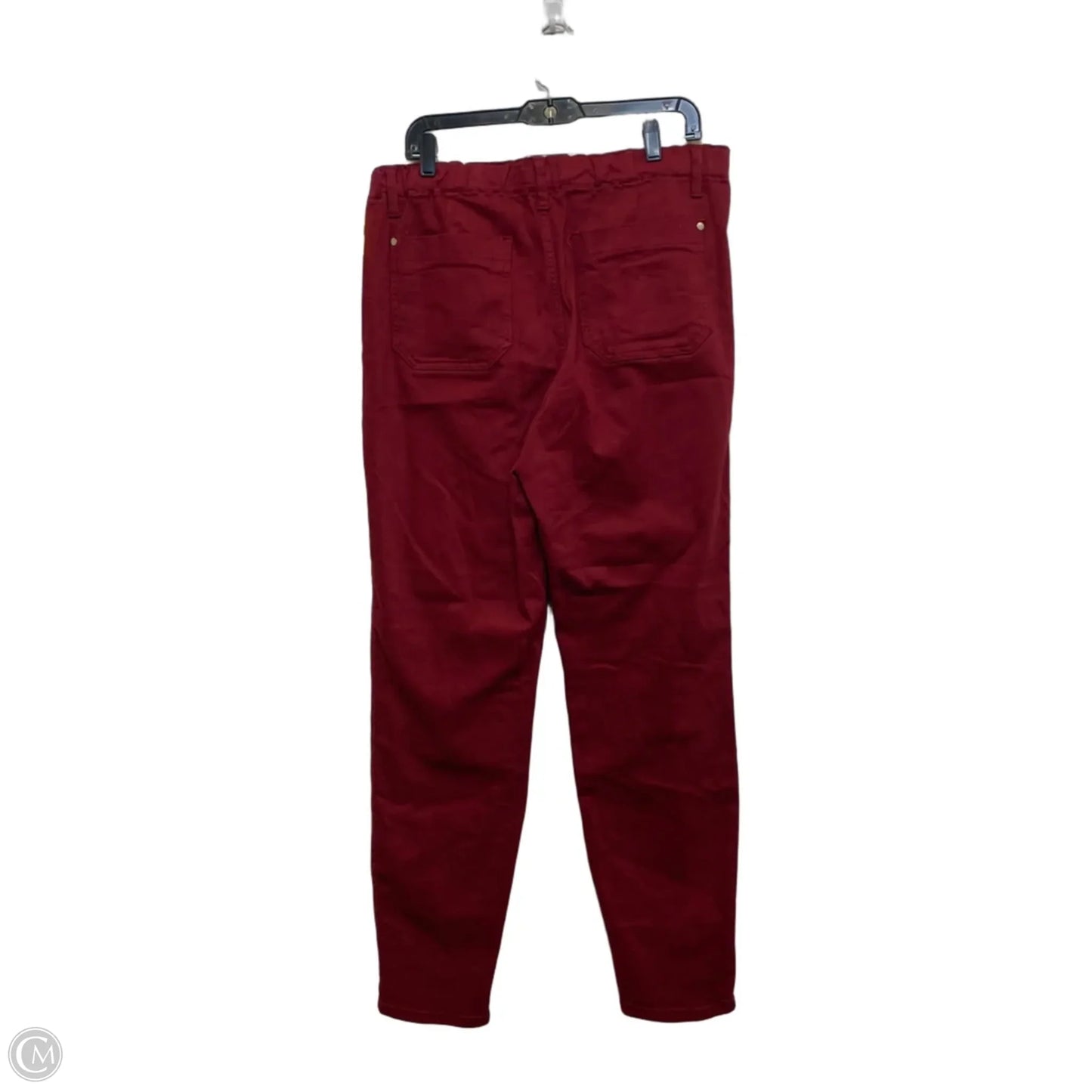 Jeans Skinny By Judy Blue In Red, Size: 14