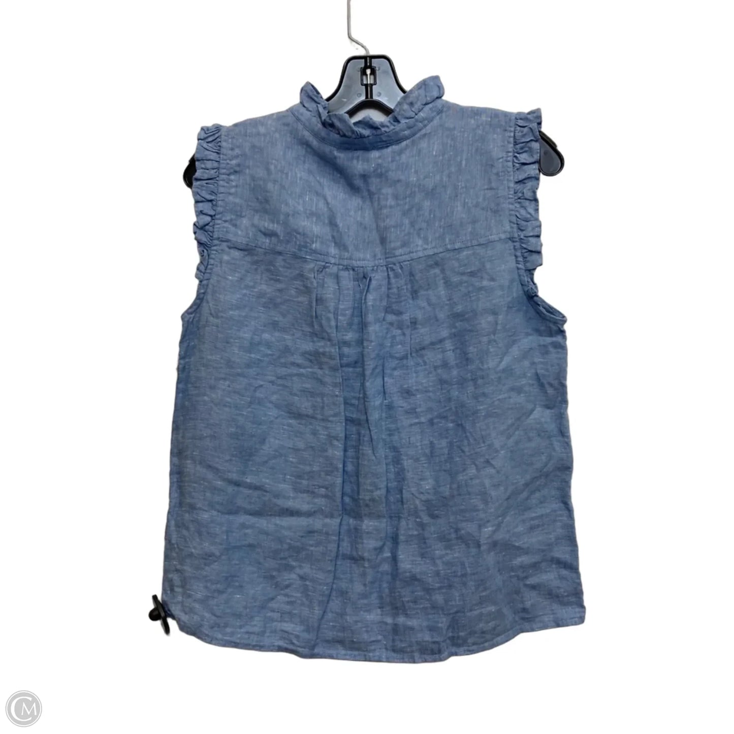Top Sleeveless By Boden In Blue, Size: M
