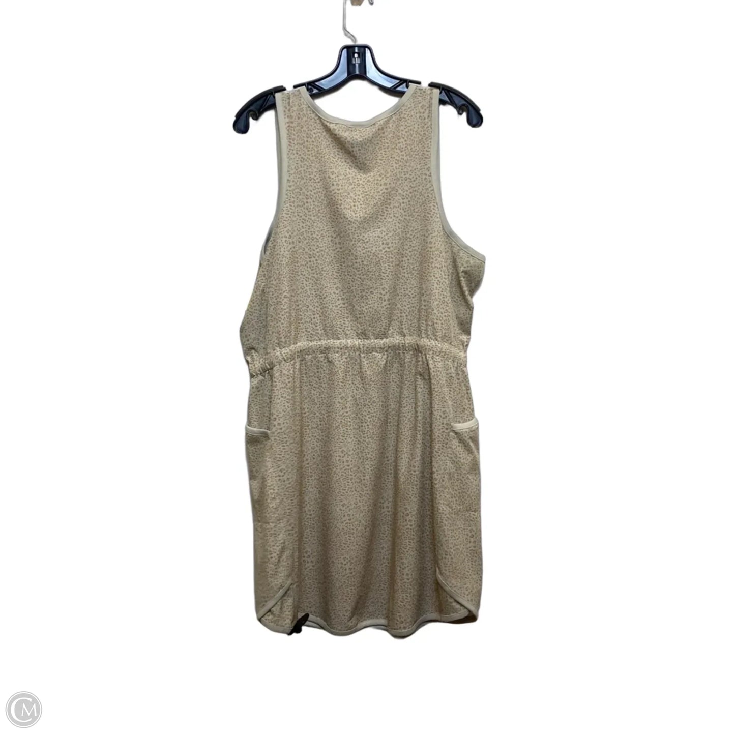 Athletic Dress By Tek Gear In Cream, Size: Xl