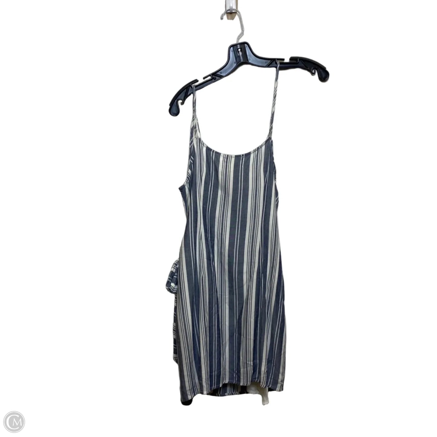 Dress Casual Short By Vestique In Blue & White, Size: S