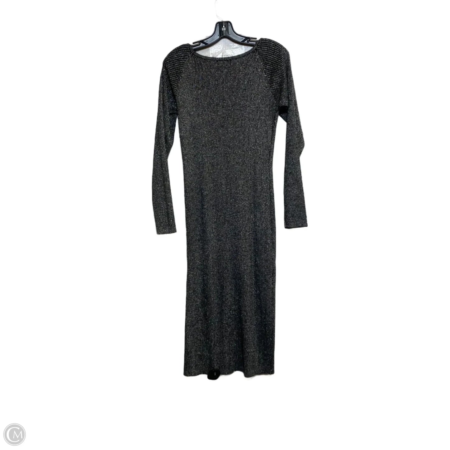 Dress Casual Midi By Say What In Grey, Size: Xl