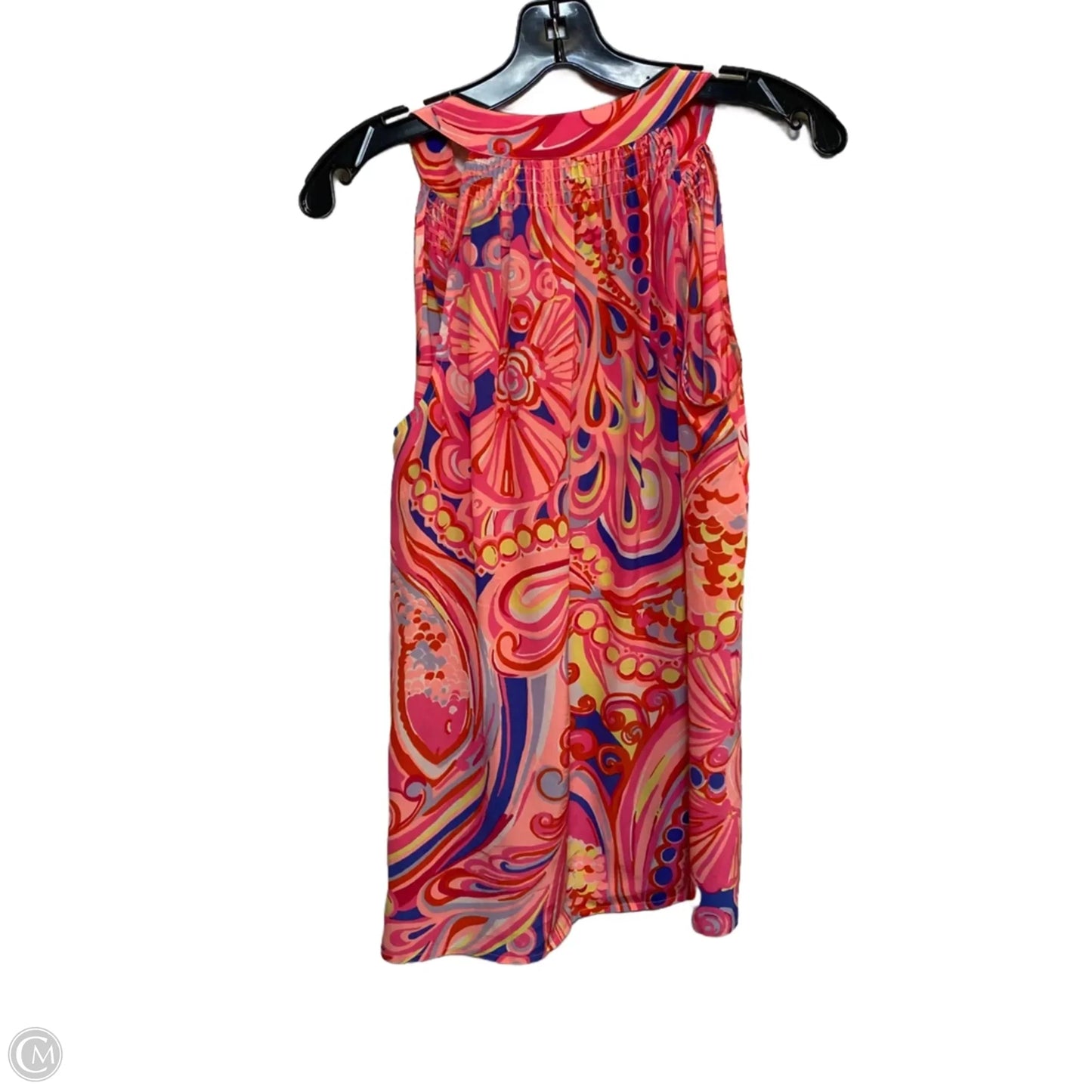 Top Sleeveless Designer By Lilly Pulitzer In Pink, Size: S