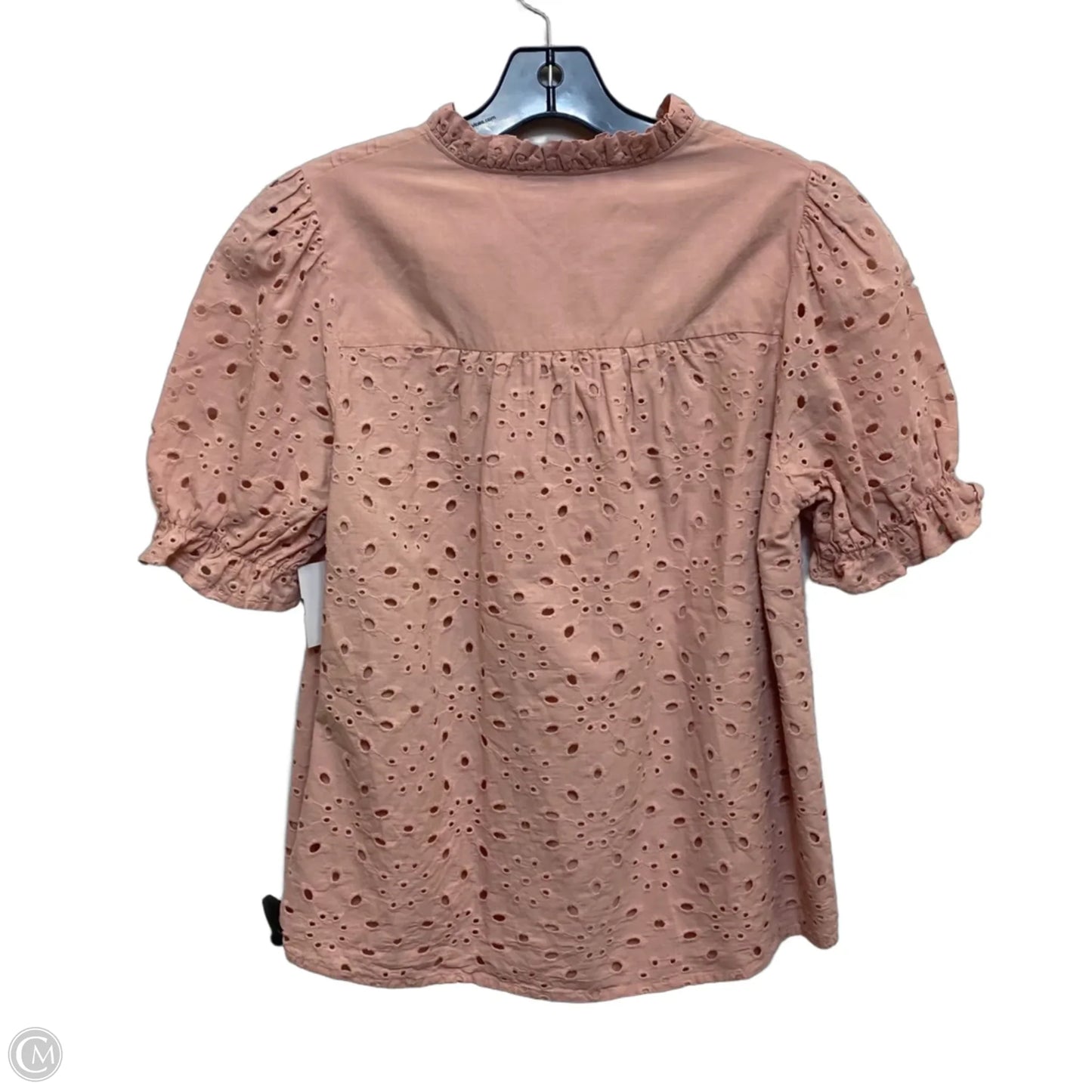 Top Short Sleeve By Wonderly In Pink, Size: S