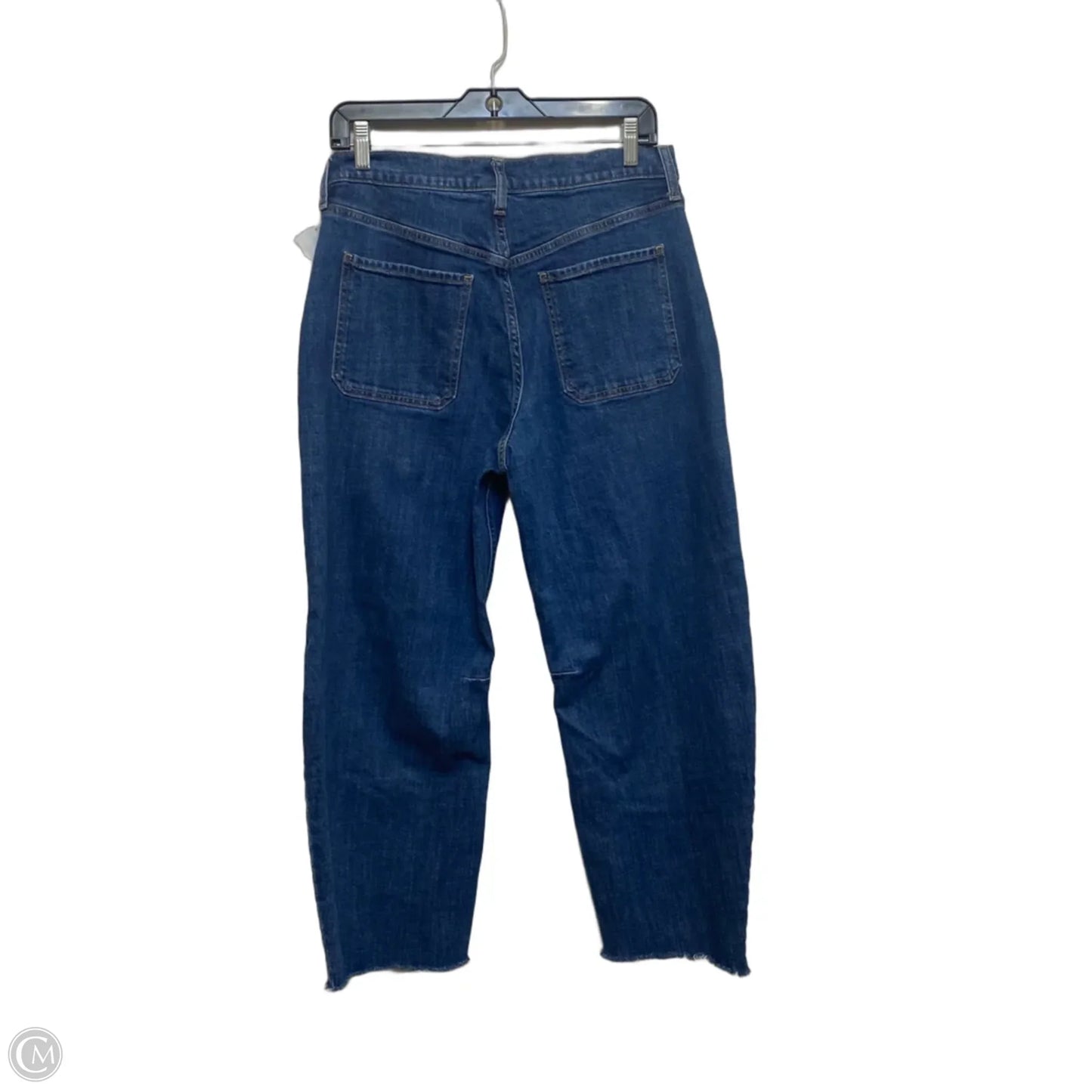Jeans Barrel Leg By Old Navy In Blue Denim, Size: 10