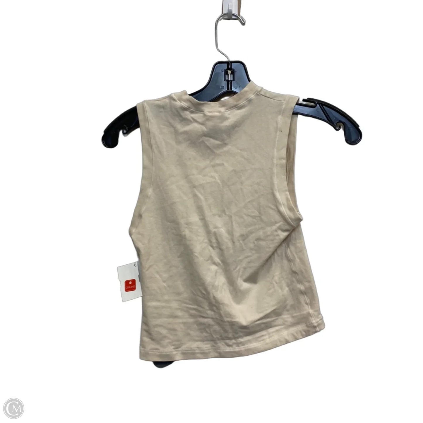 Top Sleeveless By Skims In Cream, Size: S
