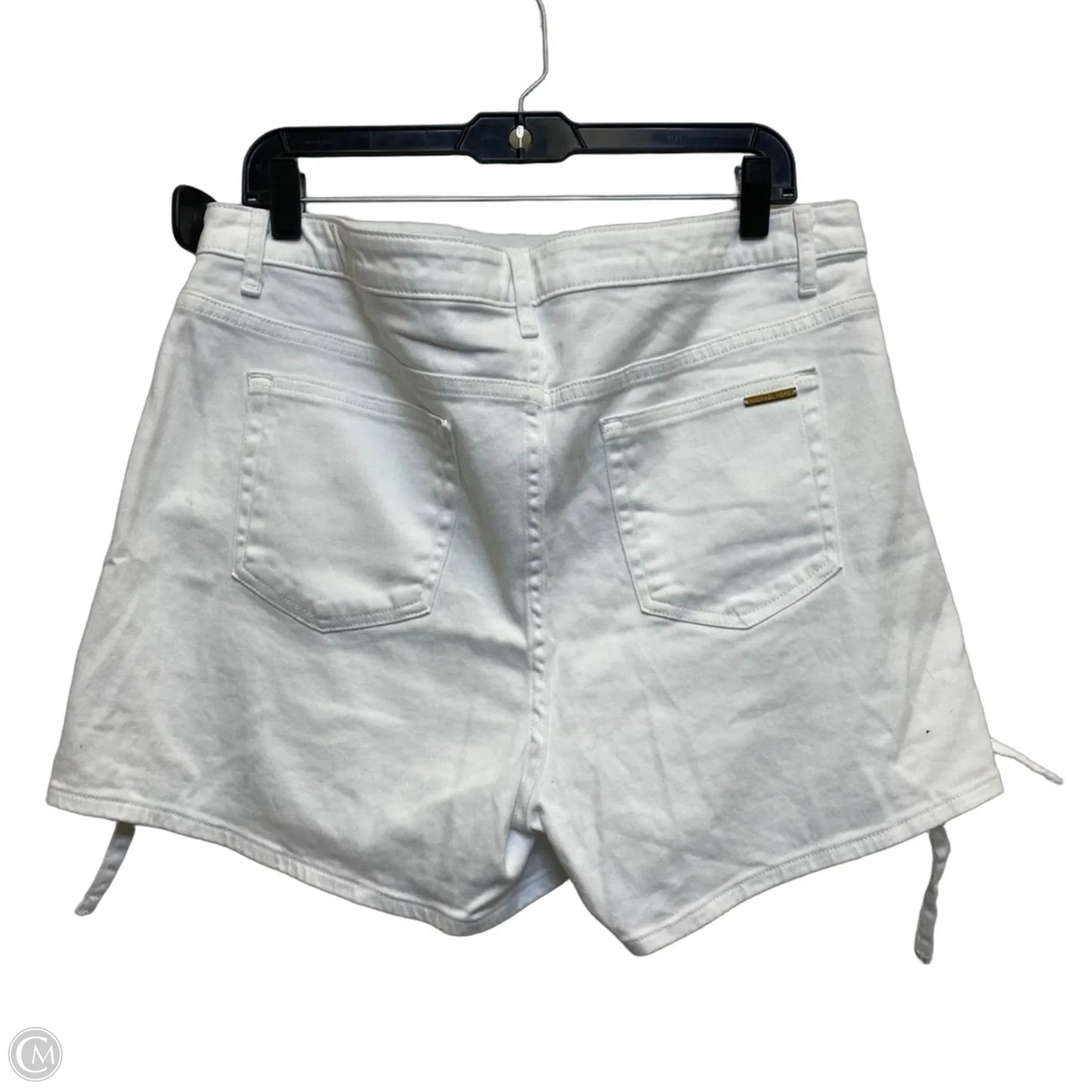 Shorts By Michael By Michael Kors In White, Size: 16
