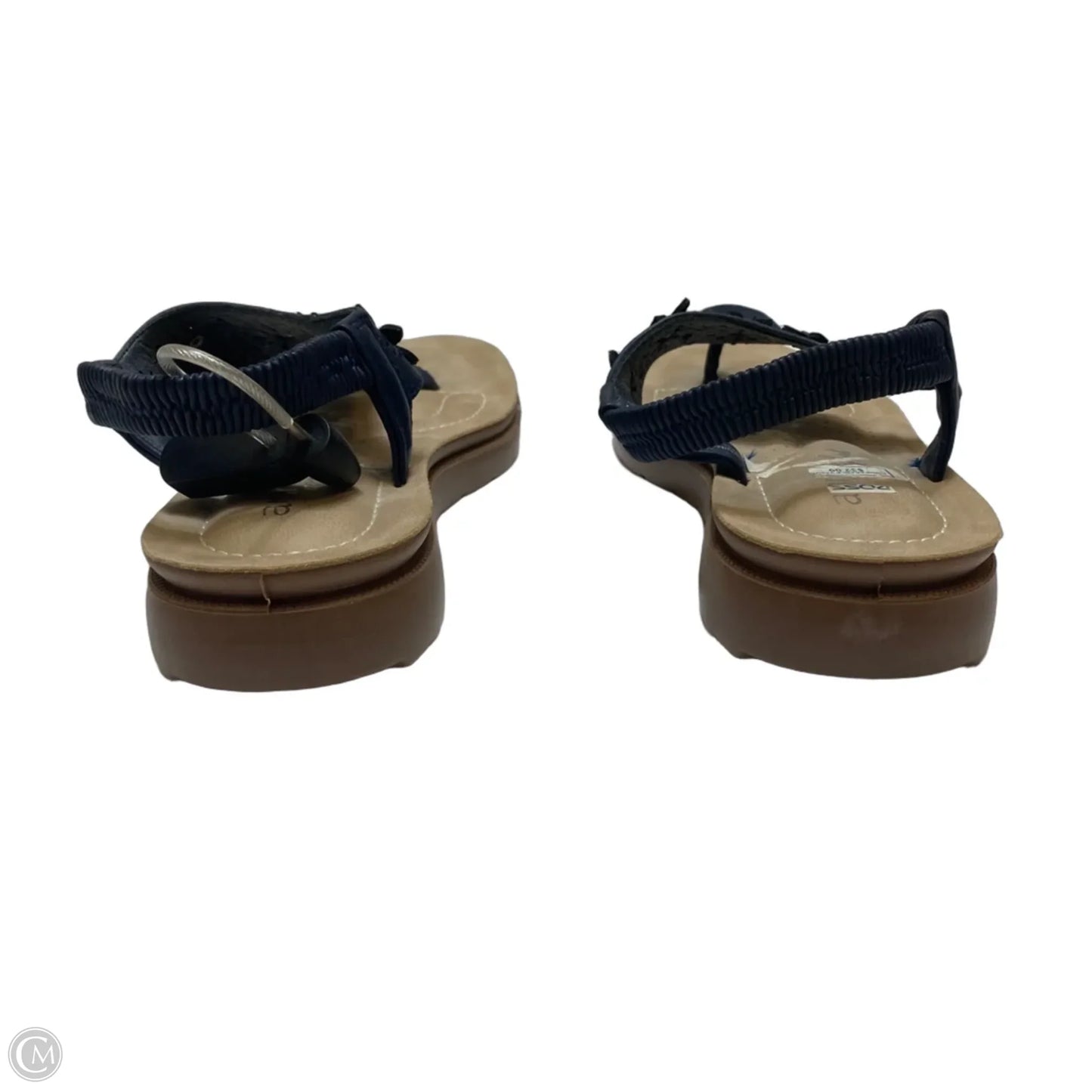 Sandals Flats By Annie Comfort In Navy, Size: 5.5