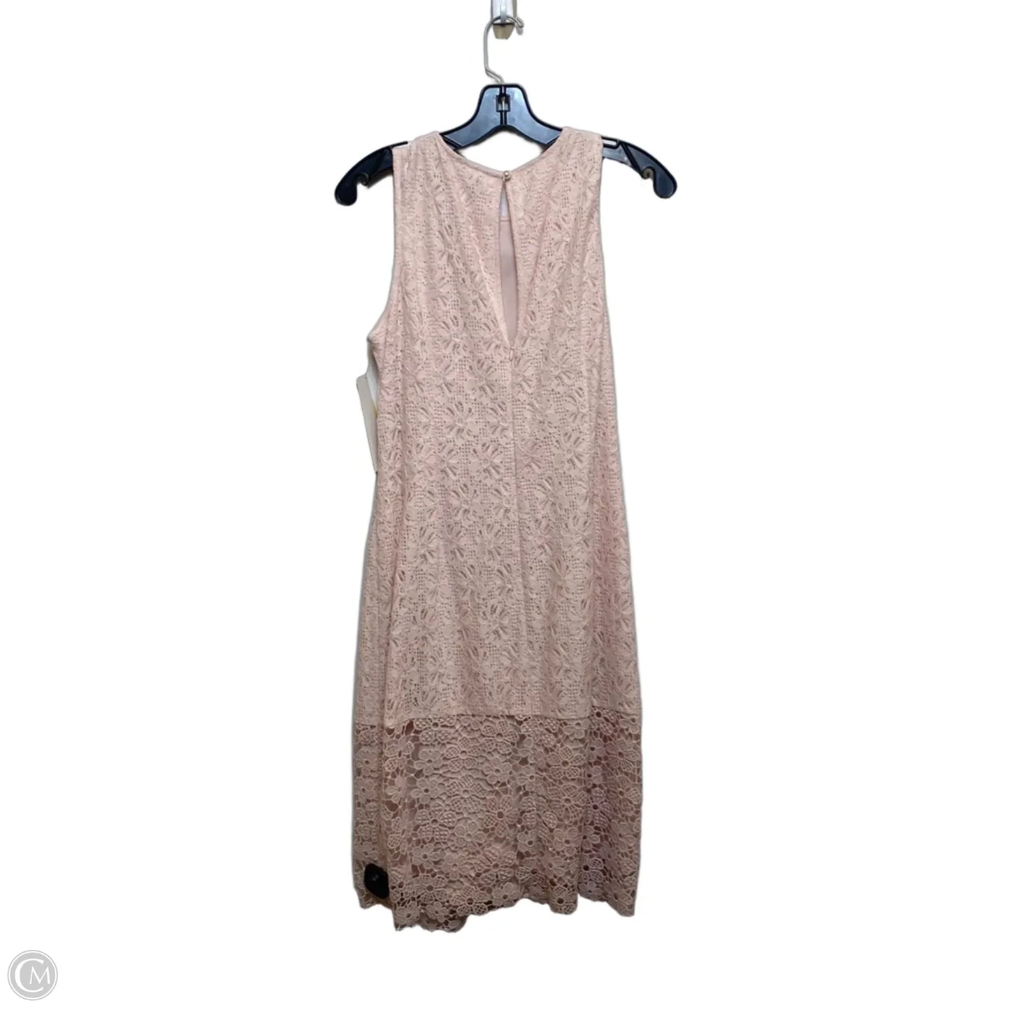 Dress Designer By Karl Lagerfeld In Pink, Size: M