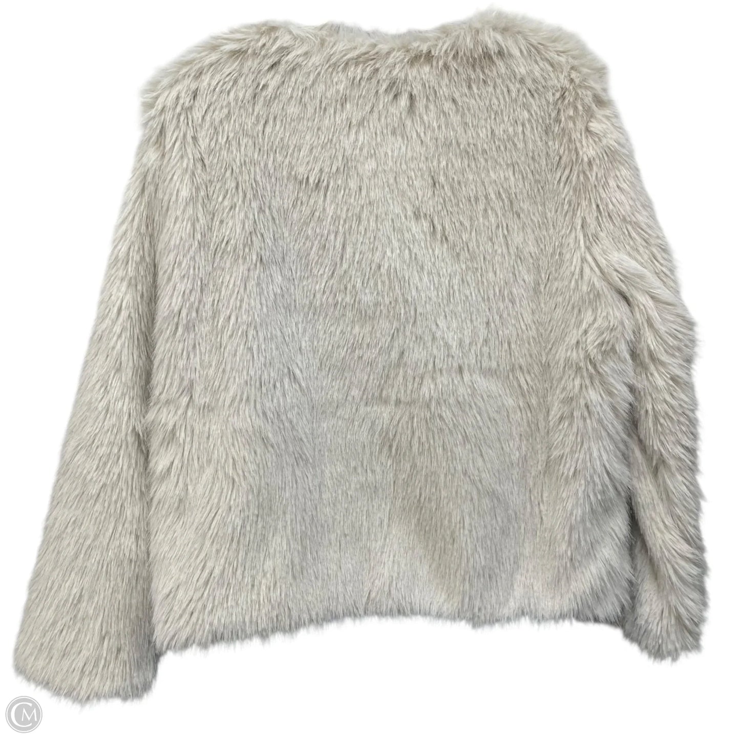 Jacket Faux Fur & Sherpa By Jbs In Beige, Size: M