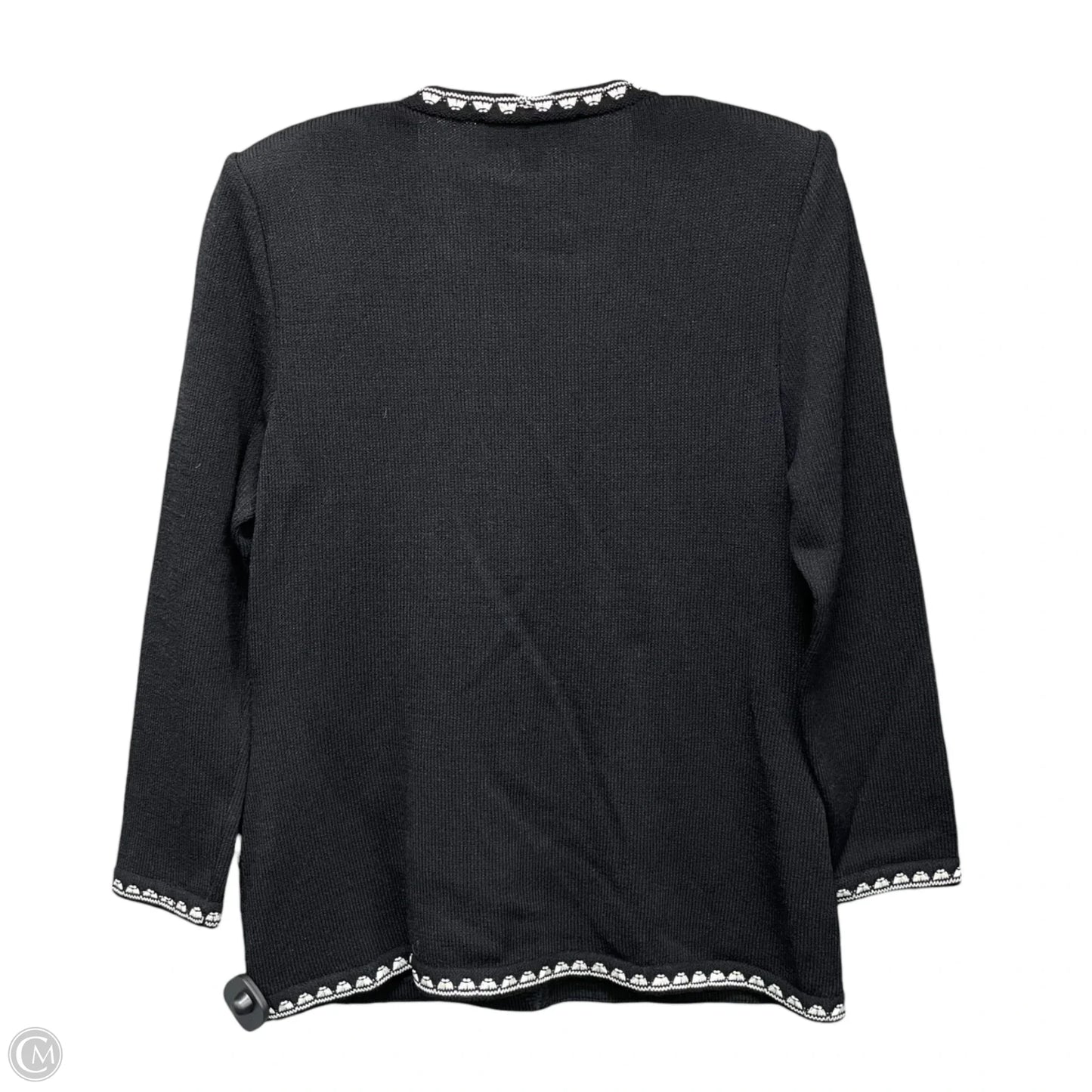 Blazer Luxury Designer By St John Collection In Black, Size: 6