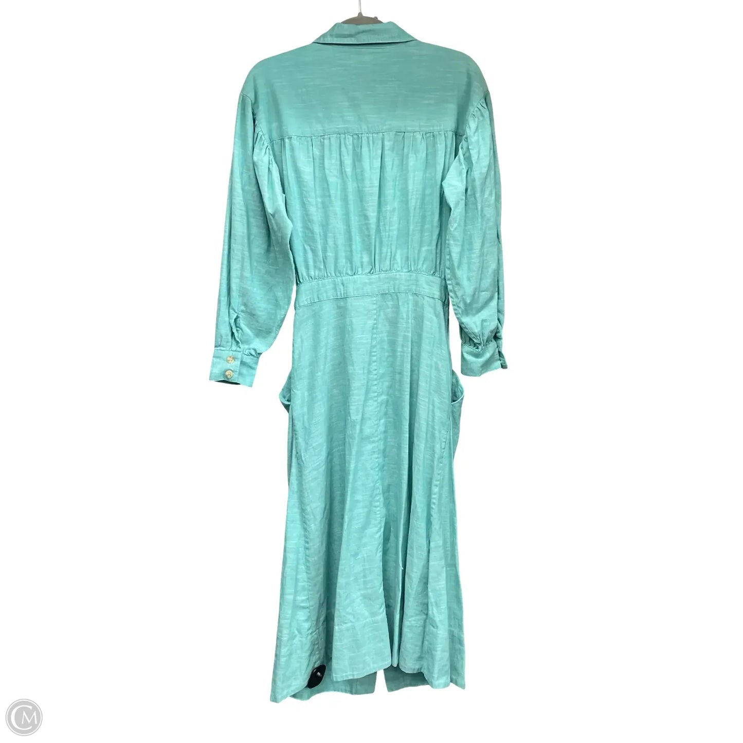 Dress Casual Midi By Current Elliott In Green, Size: Xs